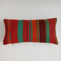 Moroccan Handmade Multicoloured Rug Cushion Cover 24''x12'' / 60x30 CM