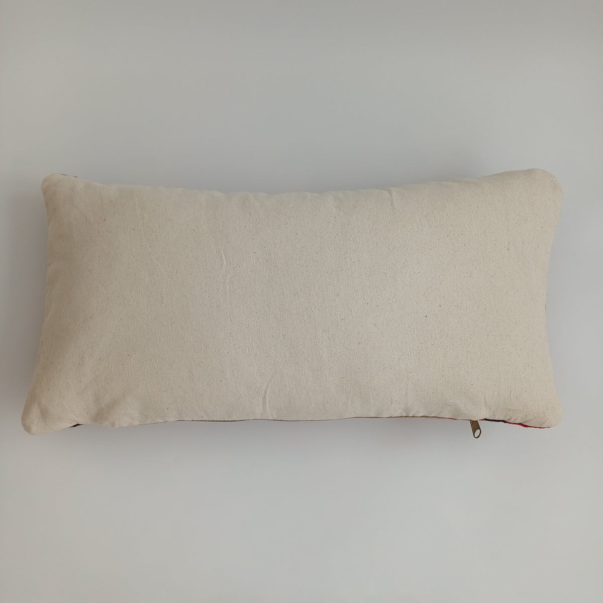 Moroccan Handmade Multicoloured Rug Cushion Cover 24''x12'' / 60x30 CM