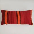 Moroccan Handmade Multicoloured Rug Cushion Cover 24''x12'' / 60x30 CM