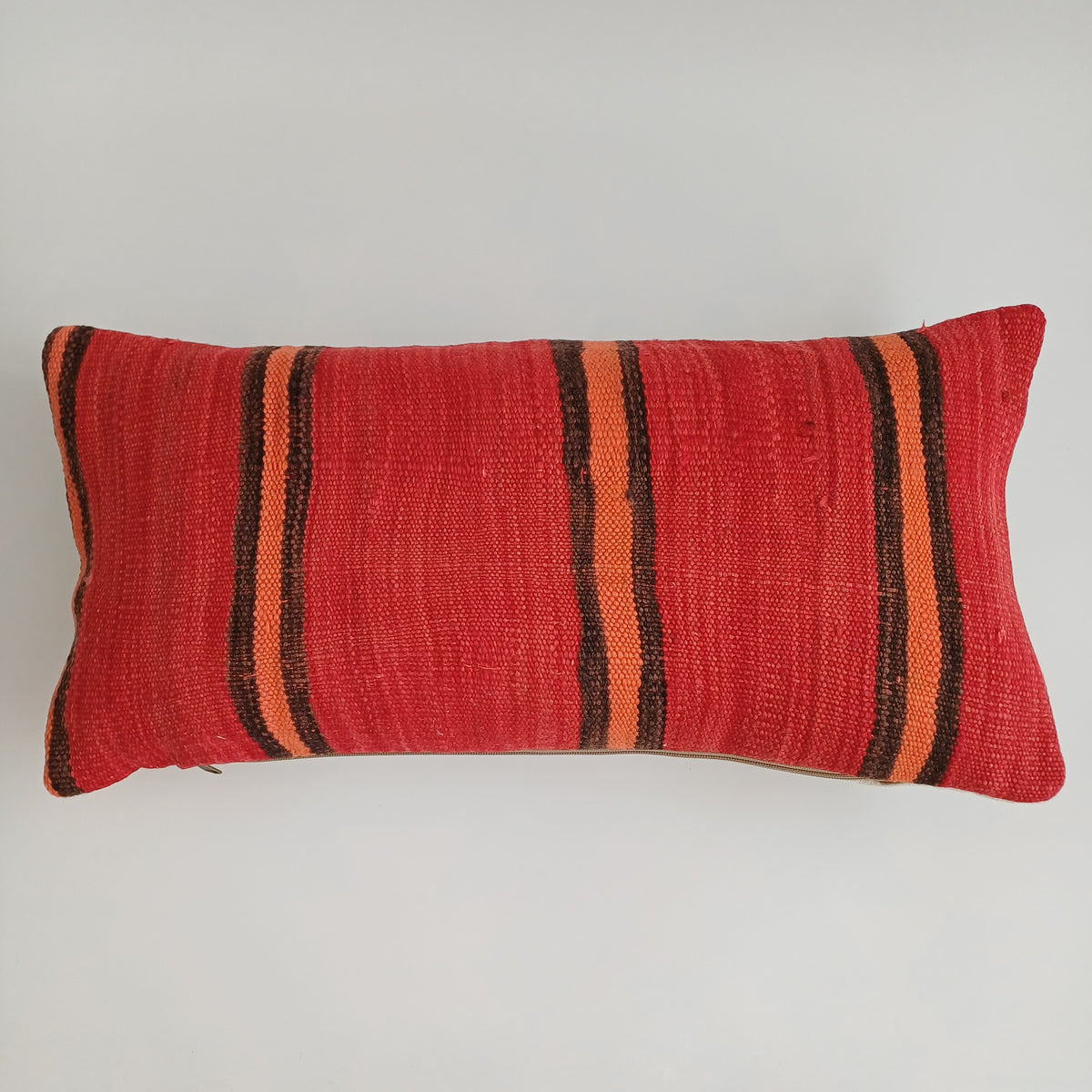 Moroccan Handmade Multicoloured Rug Cushion Cover 24''x12'' / 60x30 CM