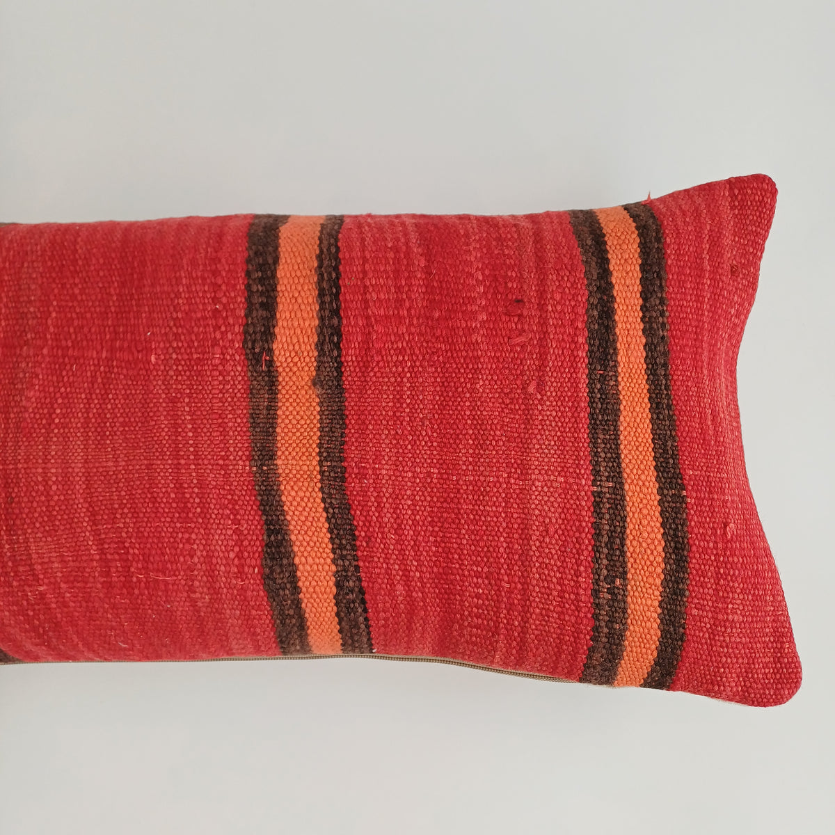 Moroccan Handmade Multicoloured Rug Cushion Cover 24''x12'' / 60x30 CM