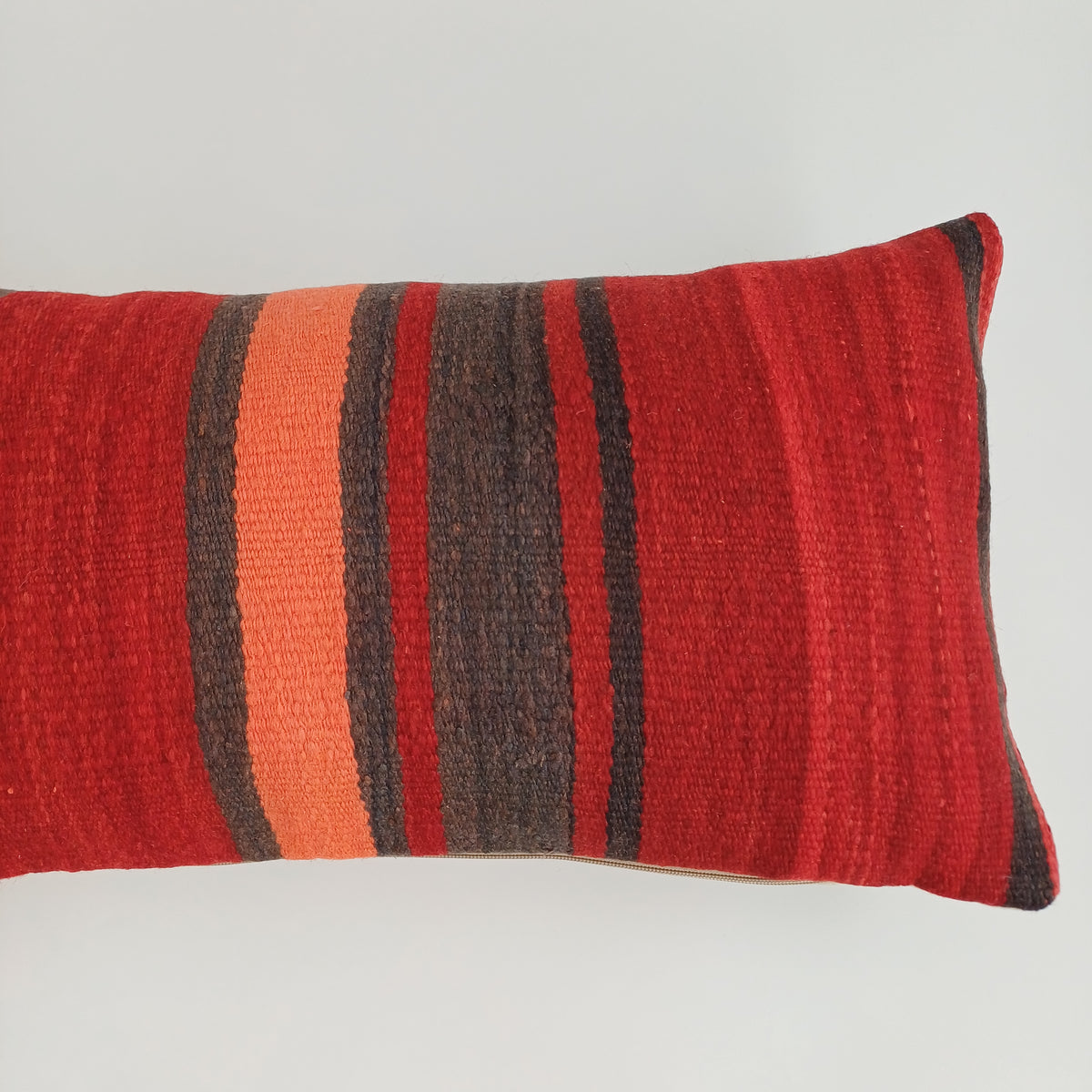 Moroccan Handmade Multicoloured Rug Cushion Cover 24''x12'' / 60x30 CM