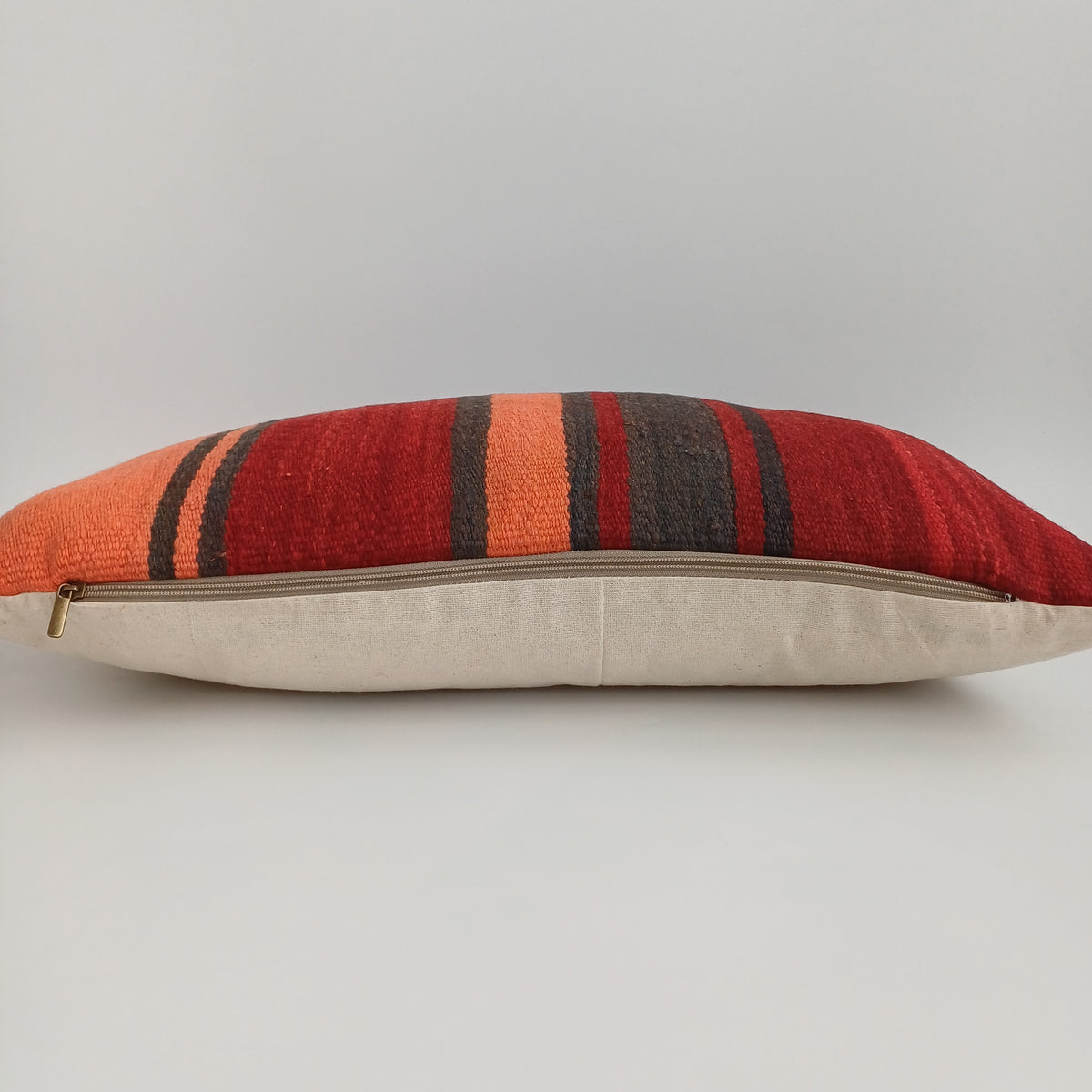 Moroccan Handmade Multicoloured Rug Cushion Cover 24''x12'' / 60x30 CM