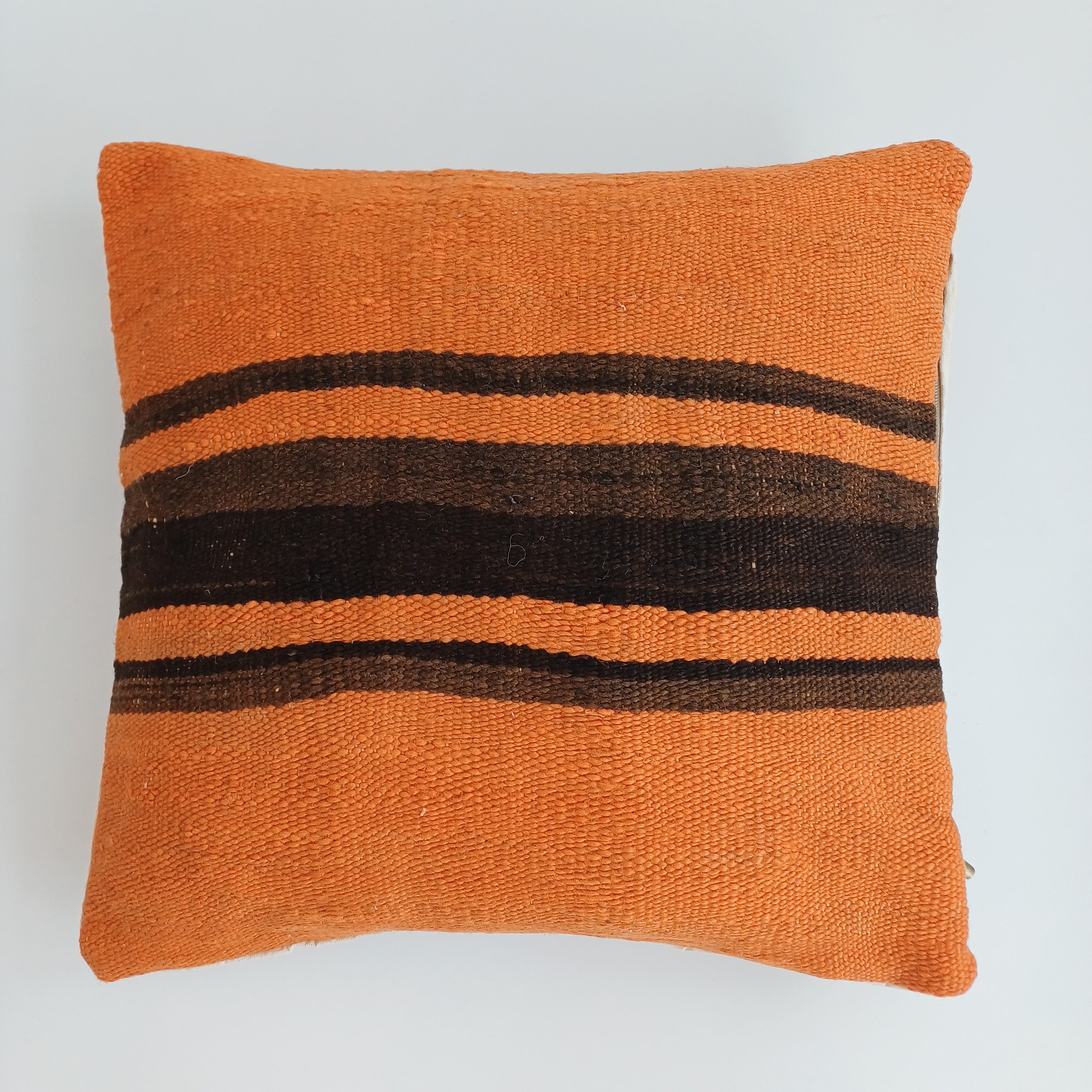 Moroccan Handmade Multicoloured Rug Cushion Cover 16''x16'' / 40x40 CM