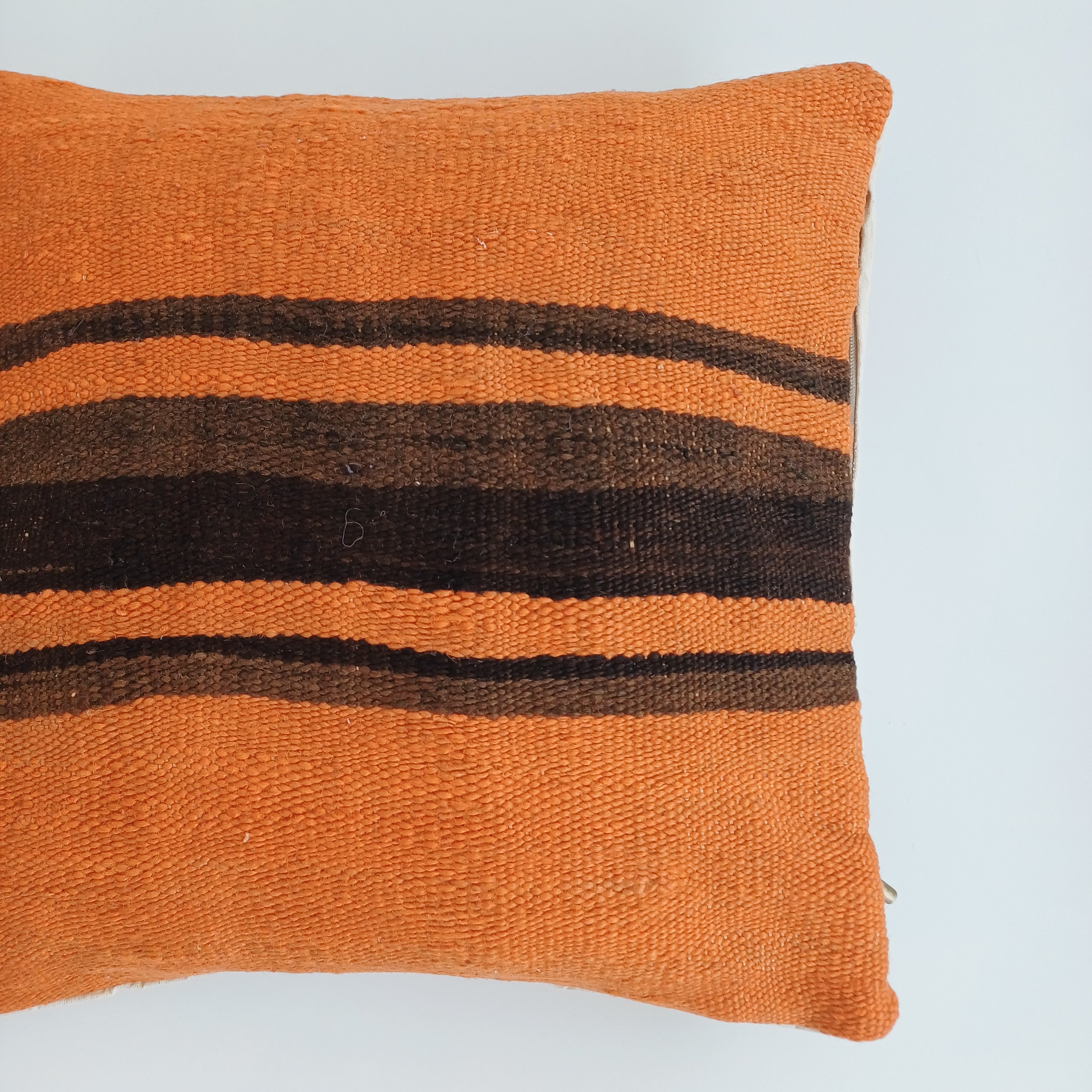 Moroccan Handmade Multicoloured Rug Cushion Cover 16''x16'' / 40x40 CM