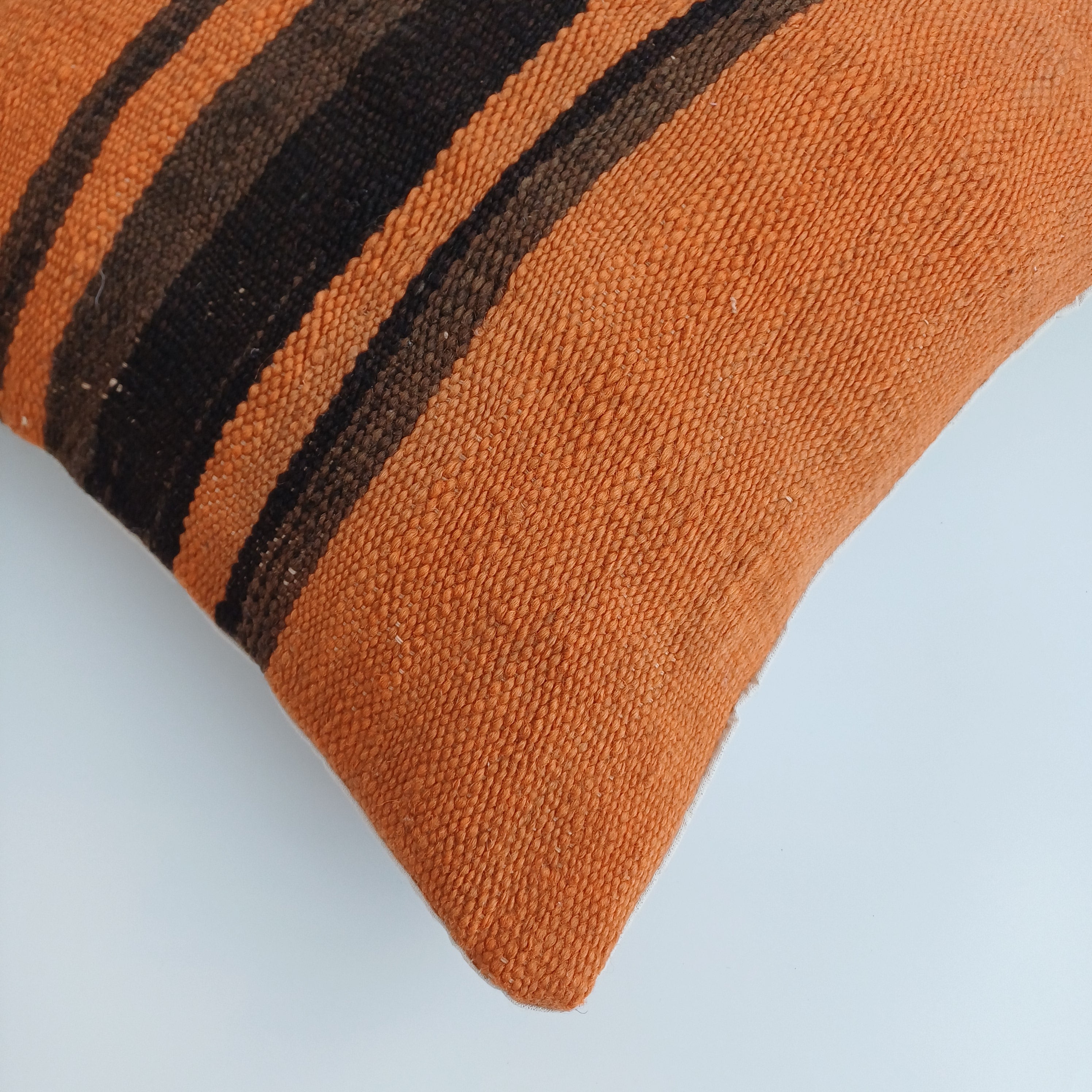 Moroccan Handmade Multicoloured Rug Cushion Cover 16''x16'' / 40x40 CM