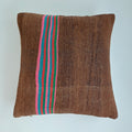 Moroccan Handmade Multicoloured Rug Cushion Cover 16''x16'' / 40x40 CM