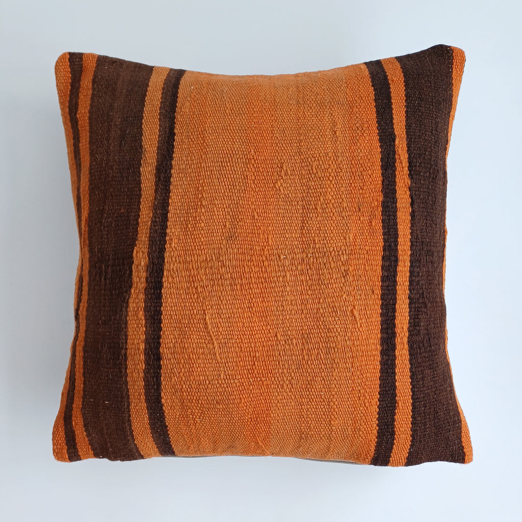 Moroccan Handmade Multicoloured Rug Cushion Cover 16''x16'' / 40x40 CM