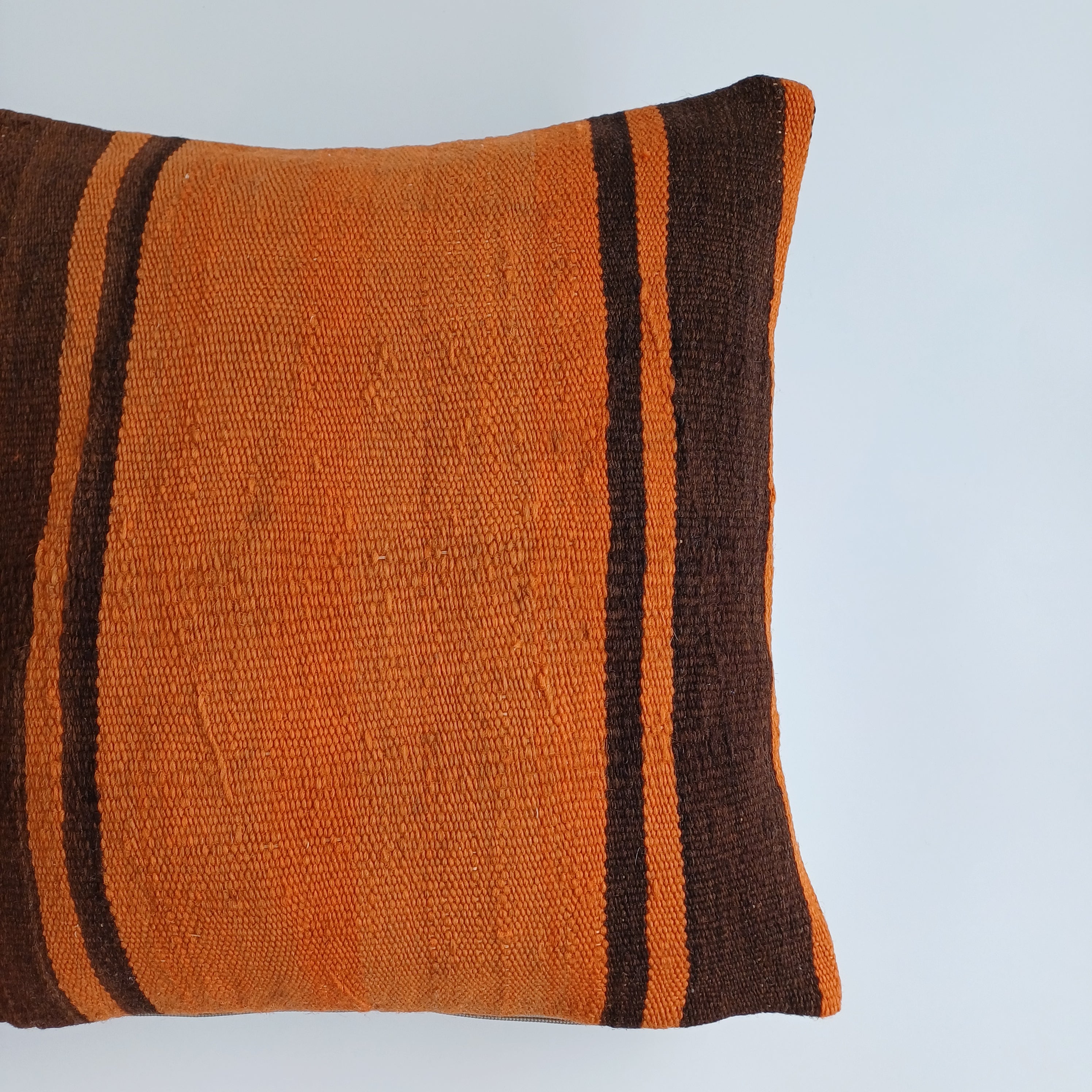 Moroccan Handmade Multicoloured Rug Cushion Cover 16''x16'' / 40x40 CM
