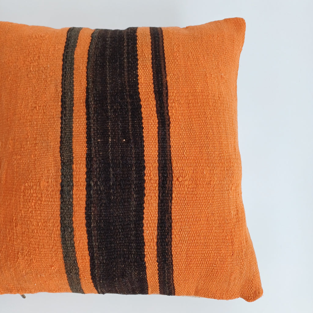 Moroccan Handmade Multicoloured Rug Cushion Cover 16''x16'' / 40x40 CM