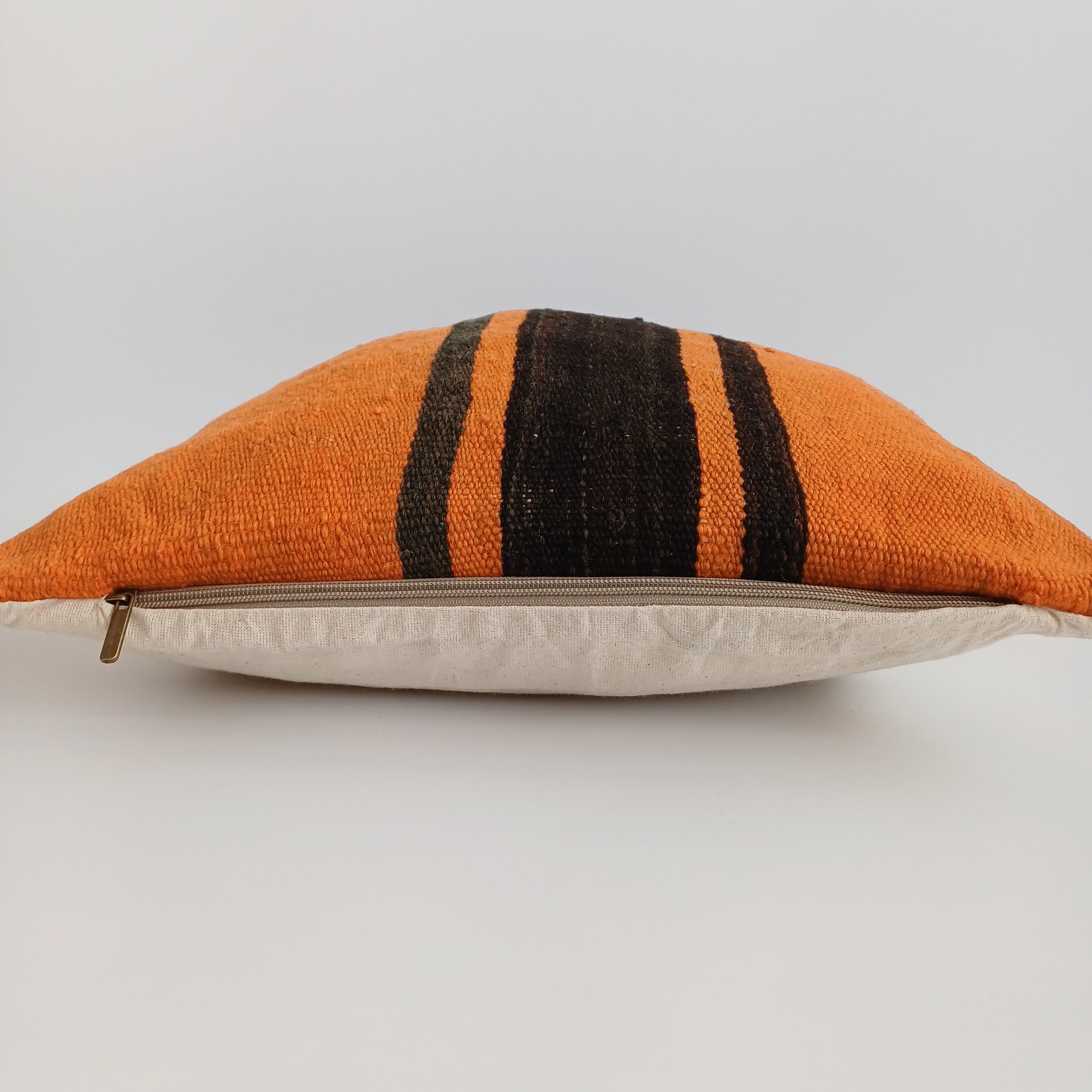 Moroccan Handmade Multicoloured Rug Cushion Cover 16''x16'' / 40x40 CM
