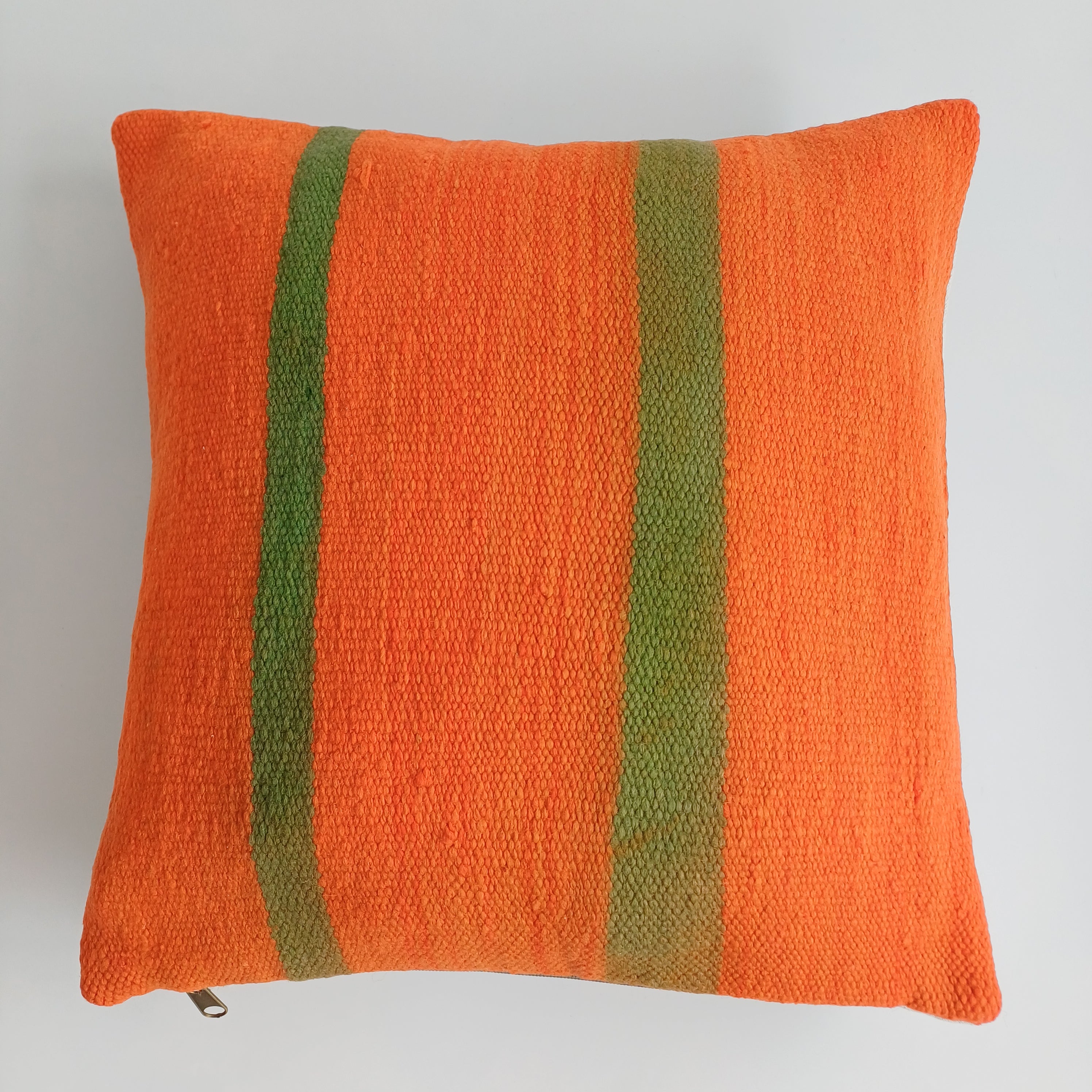 Moroccan Handmade Multicoloured Rug Cushion Cover 16''x16'' / 40x40 CM