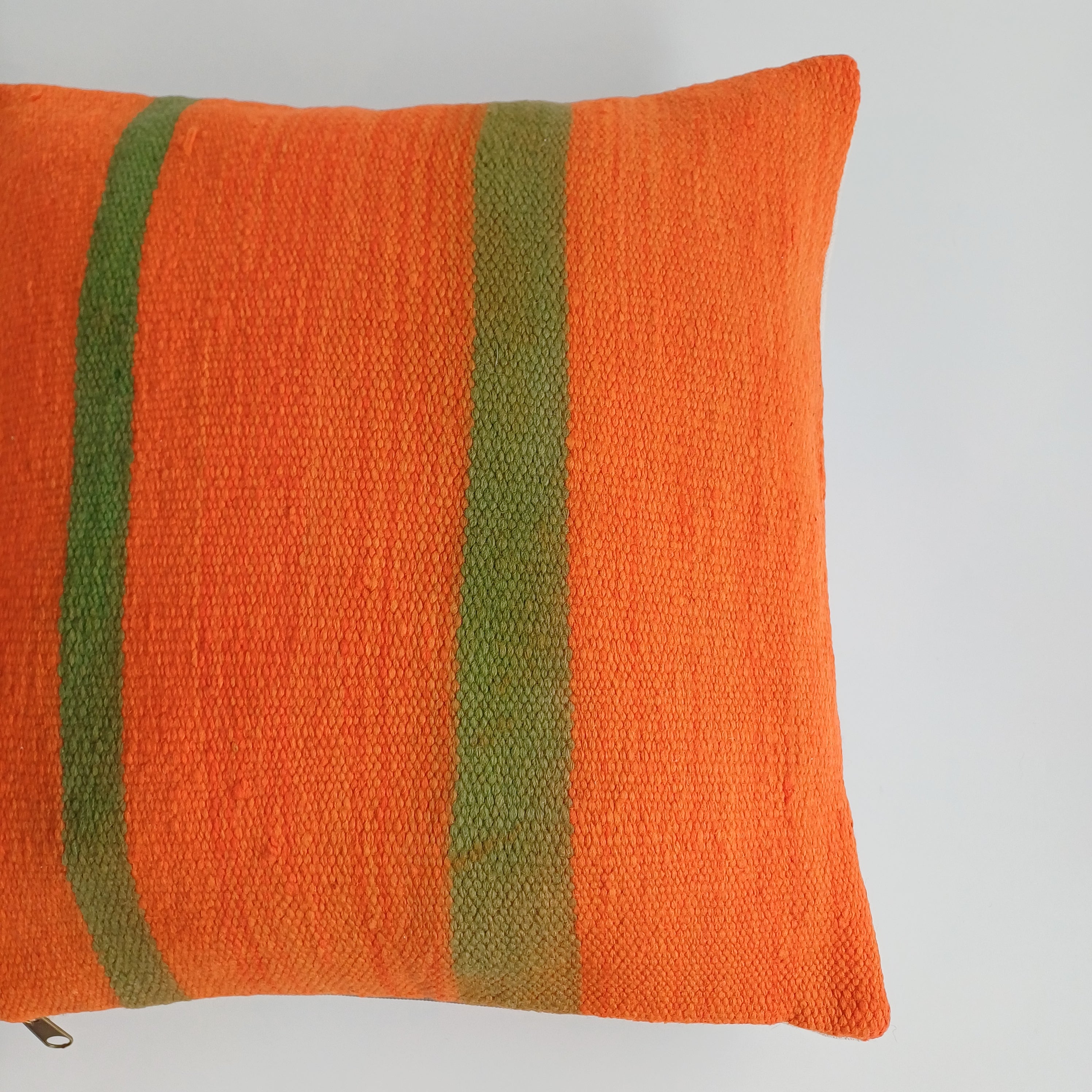 Moroccan Handmade Multicoloured Rug Cushion Cover 16''x16'' / 40x40 CM