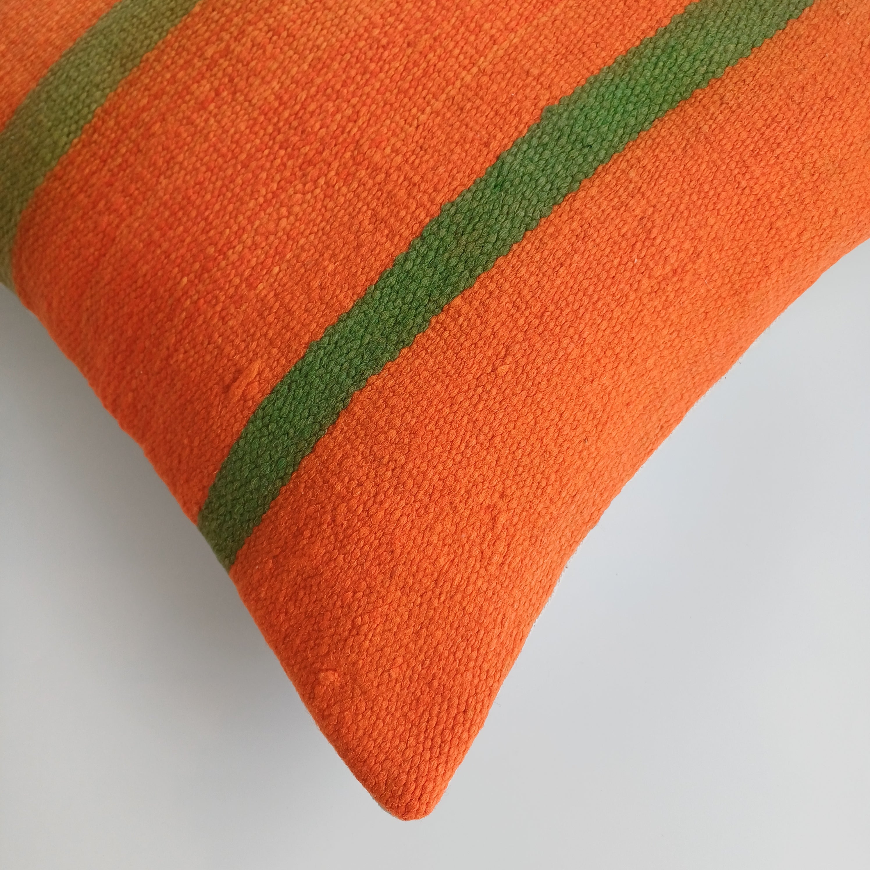 Moroccan Handmade Multicoloured Rug Cushion Cover 16''x16'' / 40x40 CM