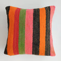 Moroccan Handmade Multicoloured Rug Cushion Cover 16''x16'' / 40x40 CM