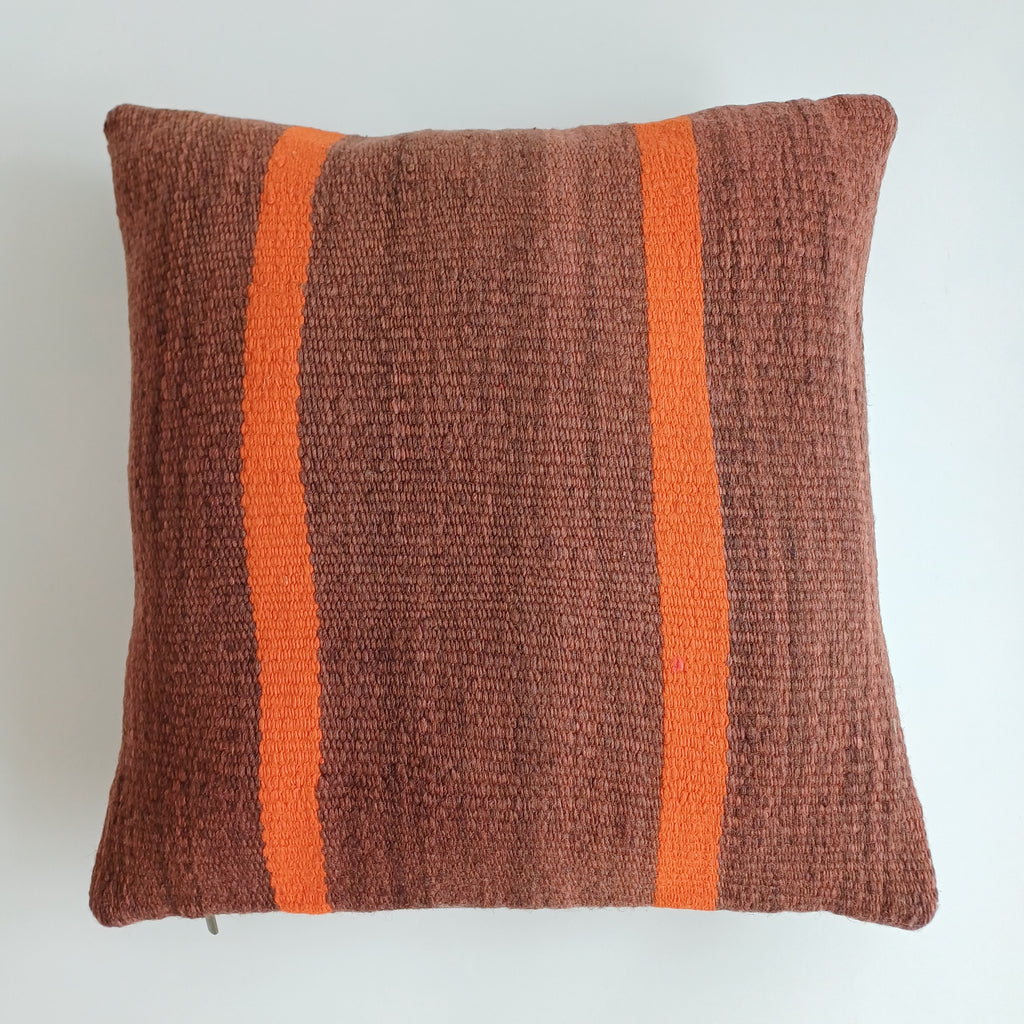 Moroccan Handmade Multicoloured Rug Cushion Cover 16''x16'' / 40x40 CM