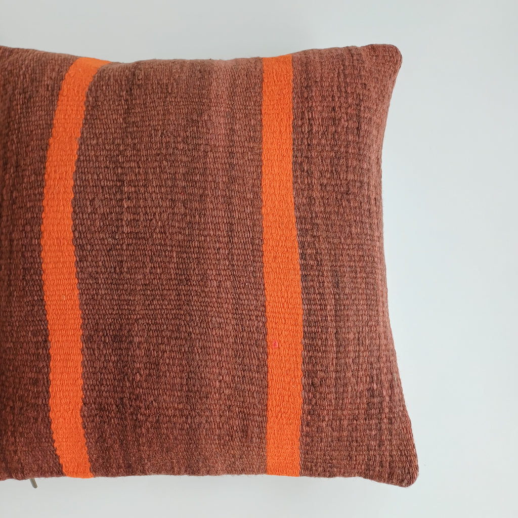 Moroccan Handmade Multicoloured Rug Cushion Cover 16''x16'' / 40x40 CM