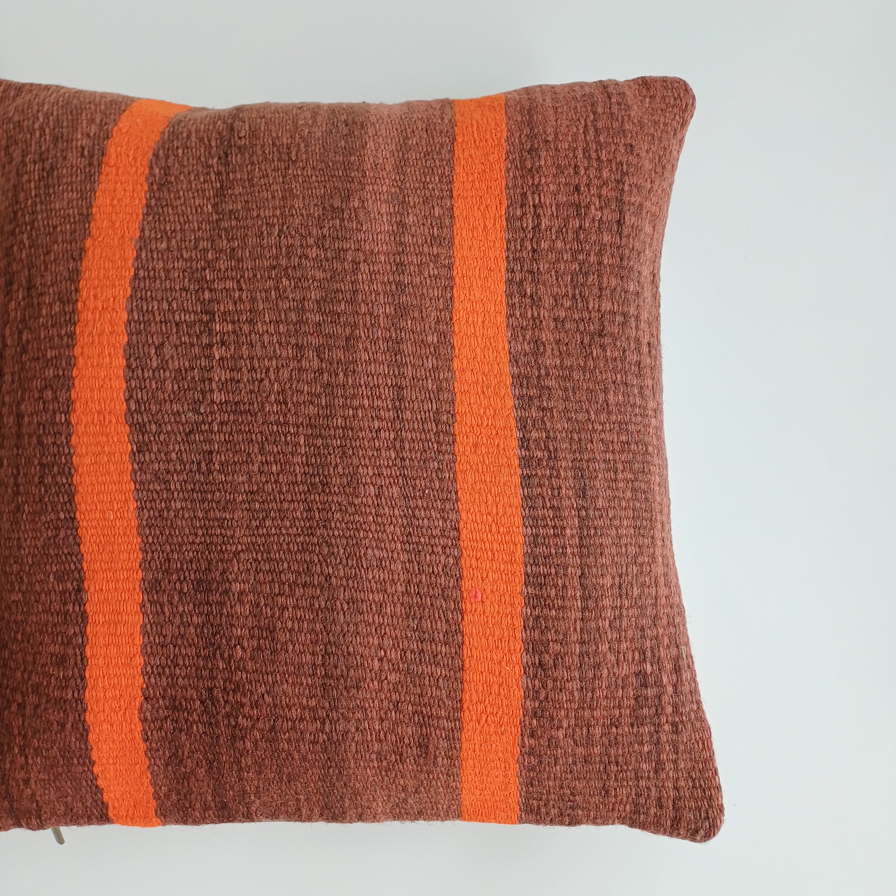 Moroccan Handmade Multicoloured Rug Cushion Cover 16''x16'' / 40x40 CM