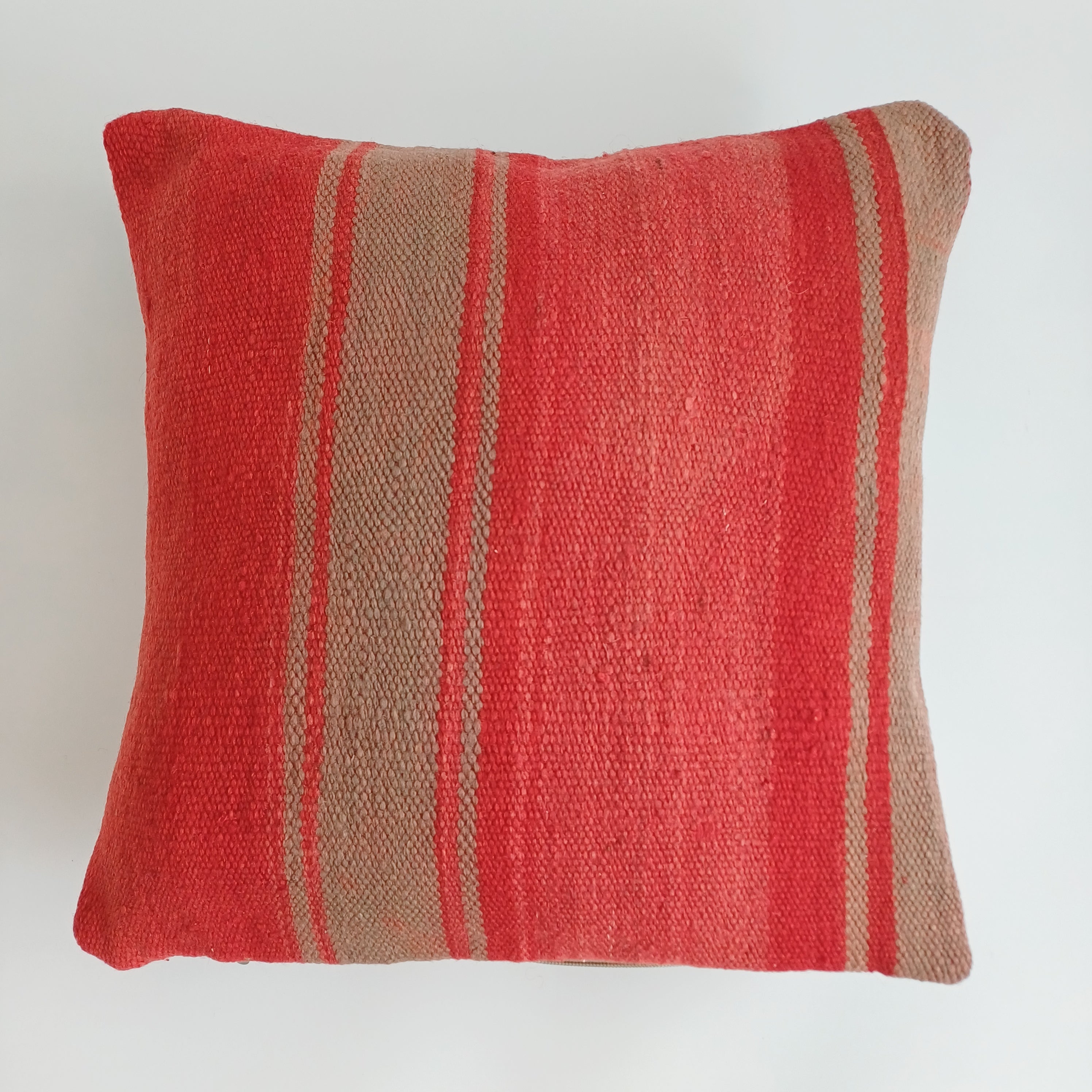 Moroccan Handmade Multicoloured Rug Cushion Cover 16''x16'' / 40x40 CM