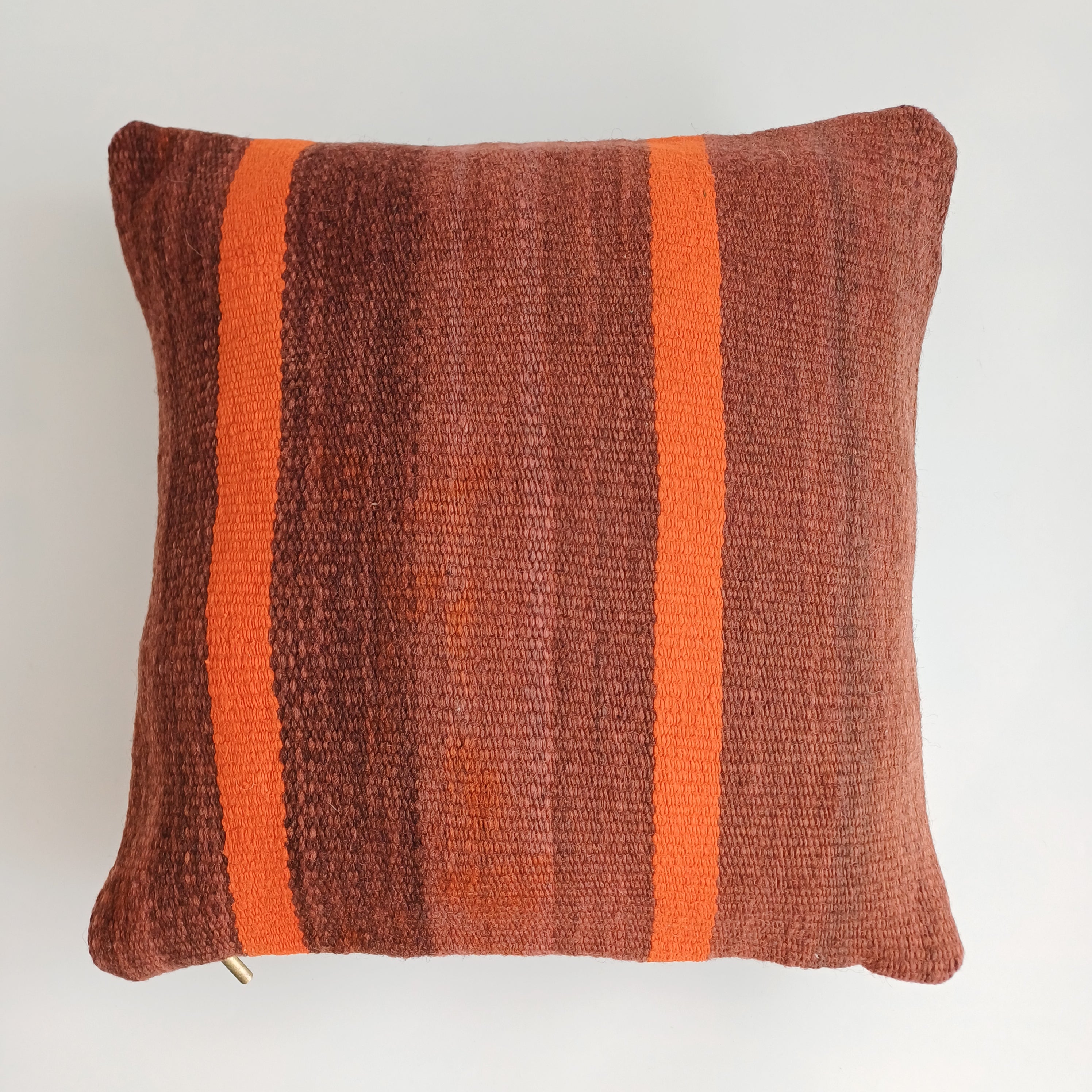 Moroccan Handmade Multicoloured Rug Cushion Cover 16''x16'' / 40x40 CM