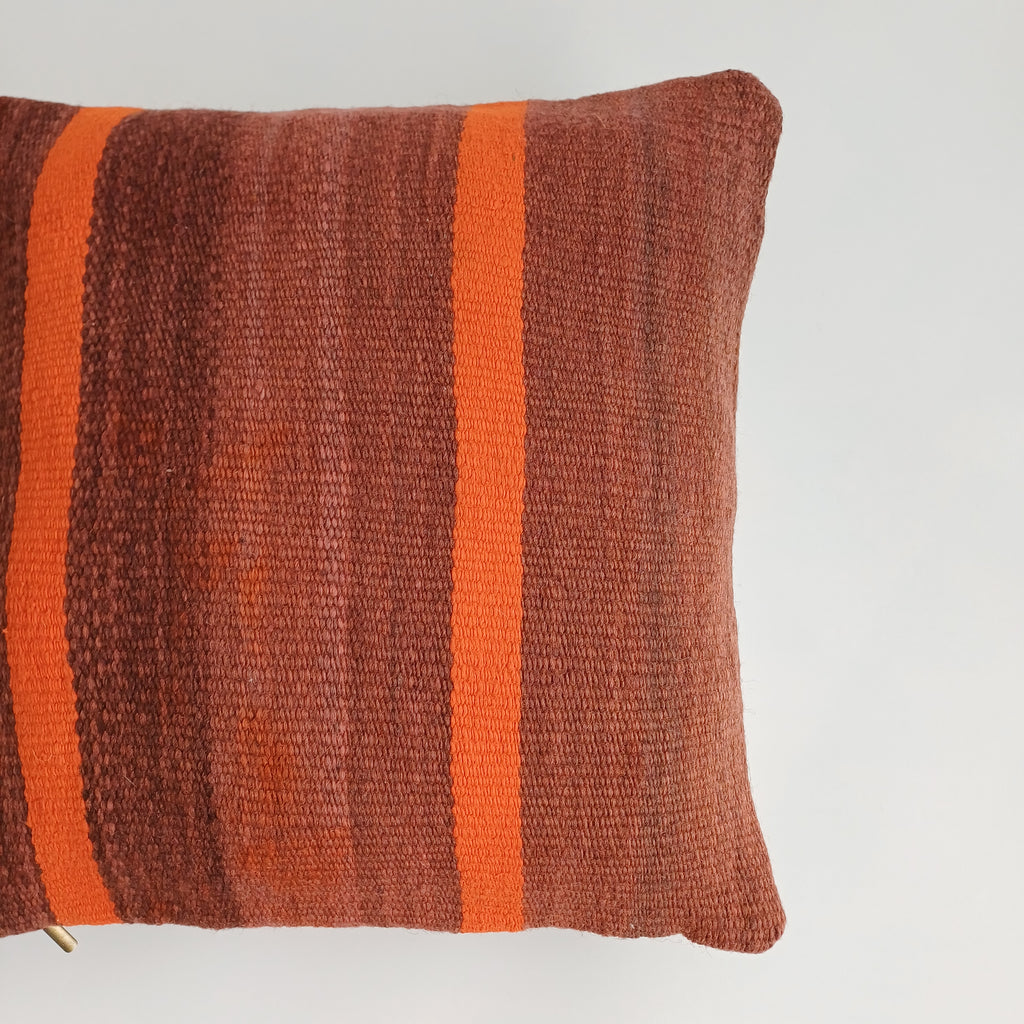 Moroccan Handmade Multicoloured Rug Cushion Cover 16''x16'' / 40x40 CM