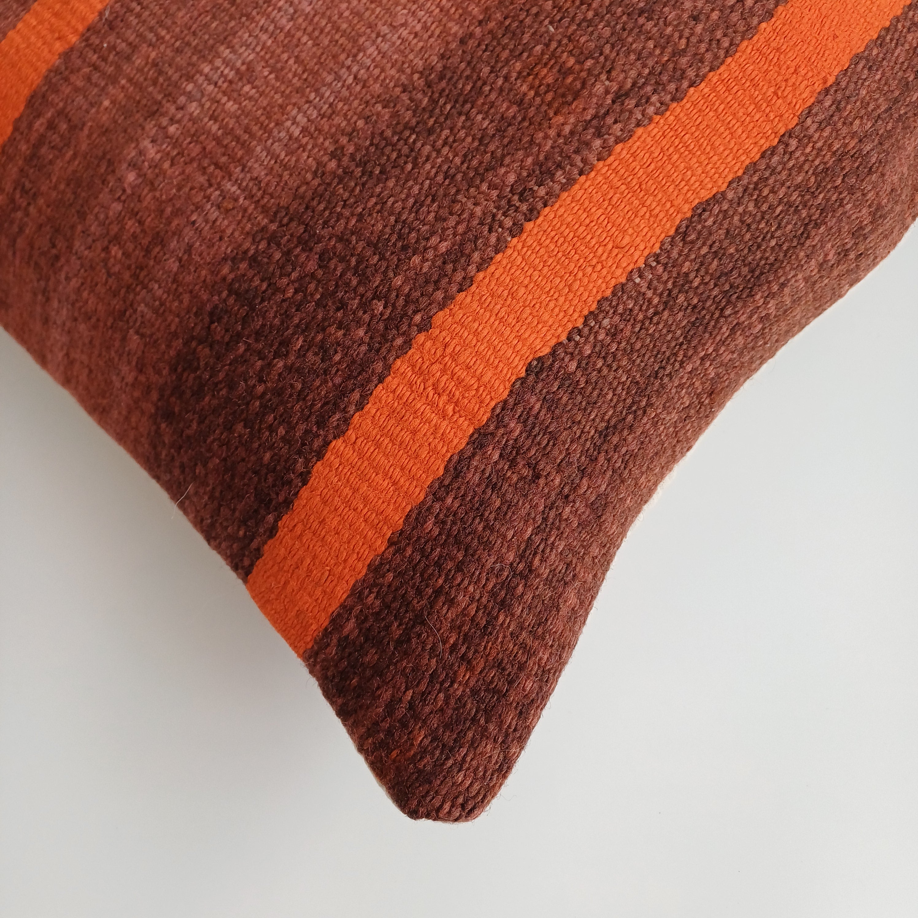 Moroccan Handmade Multicoloured Rug Cushion Cover 16''x16'' / 40x40 CM