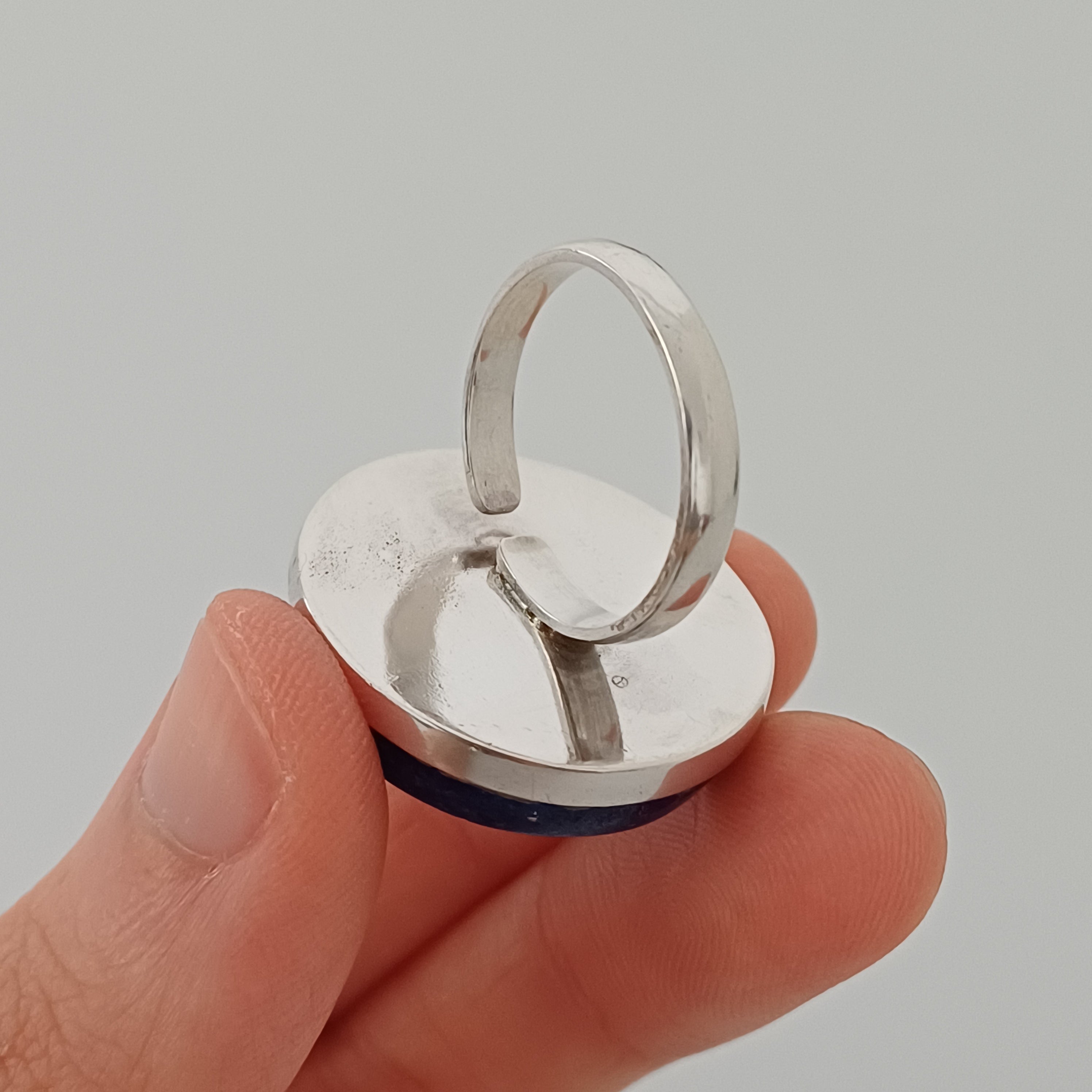 Lapis Lazuli Handmade Gemstone Ring