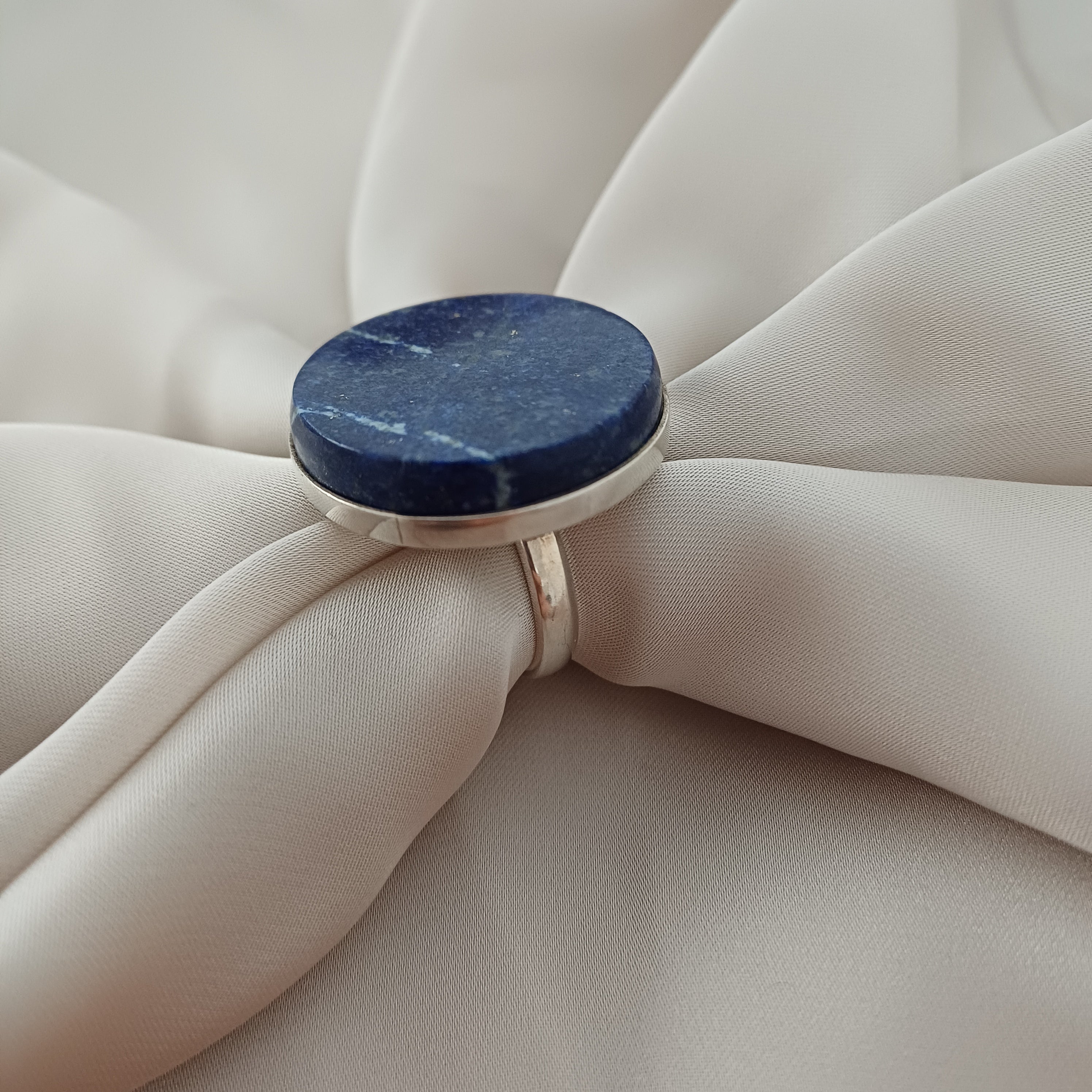 Lapis Lazuli Handmade Gemstone Ring