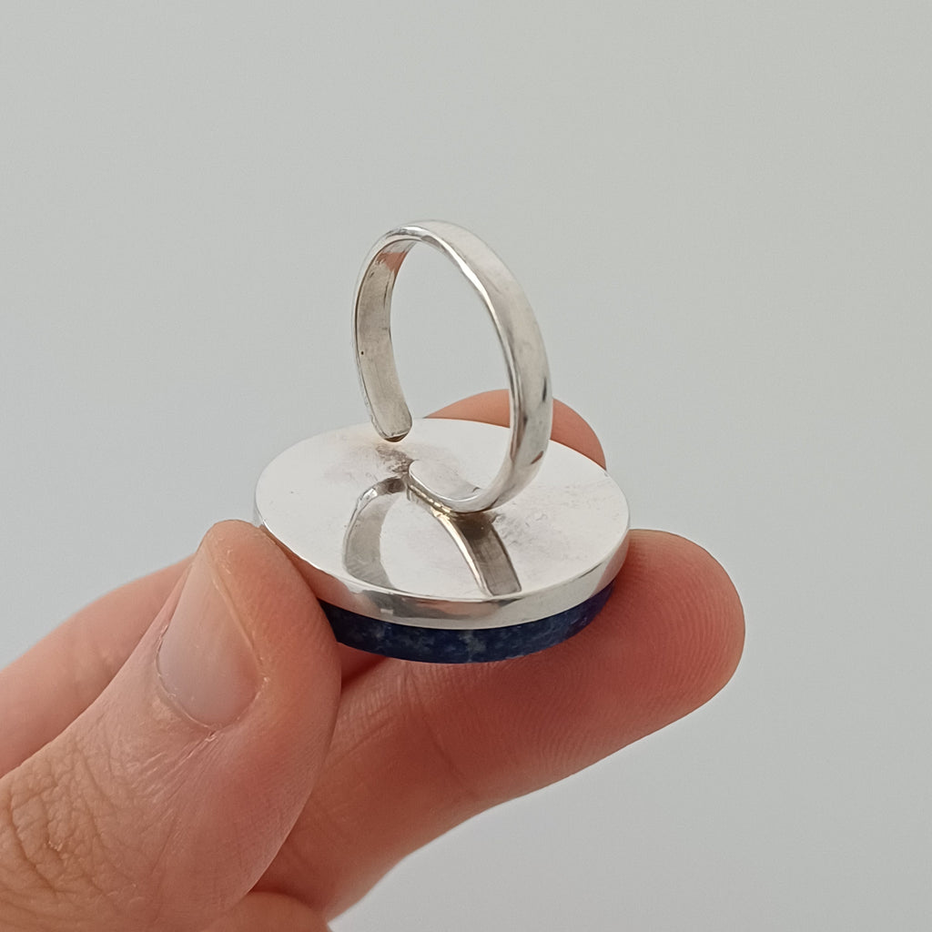 Lapis Lazuli Handmade Gemstone Ring