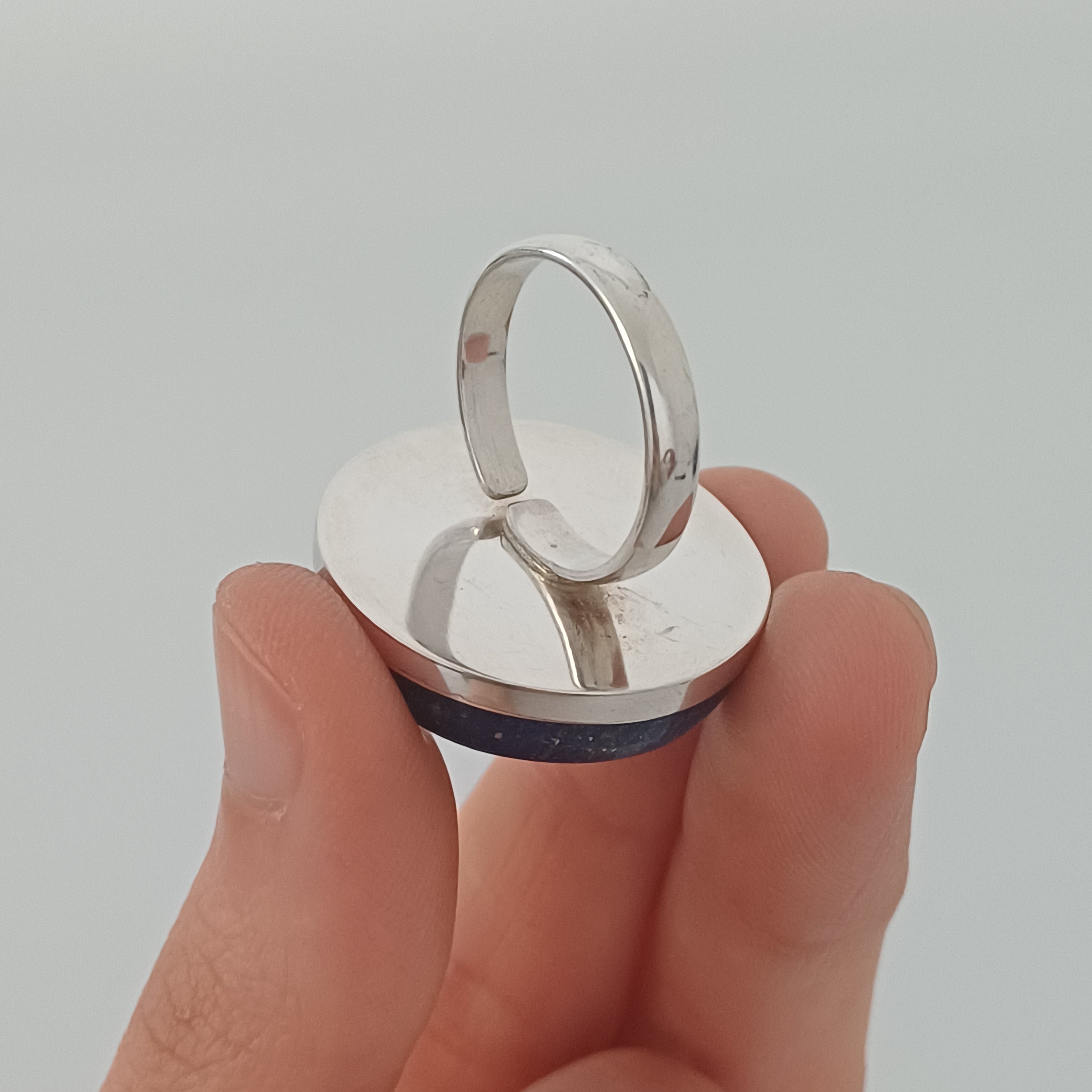 Lapis Lazuli Handmade Gemstone Ring