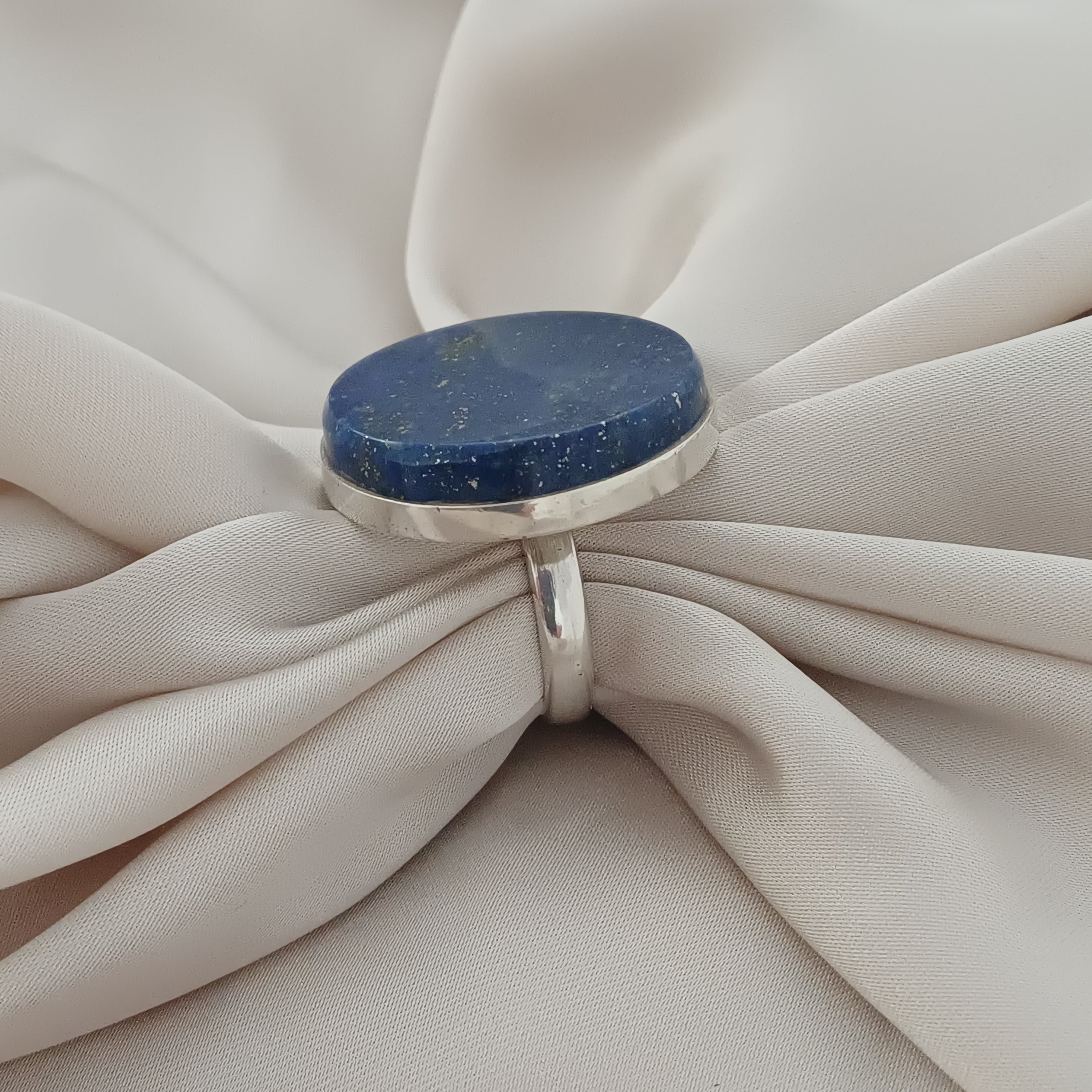 Lapis Lazuli Handmade Gemstone Ring