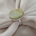 Handmade Serpentine Vintage Style Boho Gemstone Ring