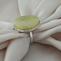 Handmade Serpentine Vintage Style Boho Gemstone Ring