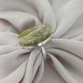 Handmade Serpentine Vintage Style Boho Gemstone Ring
