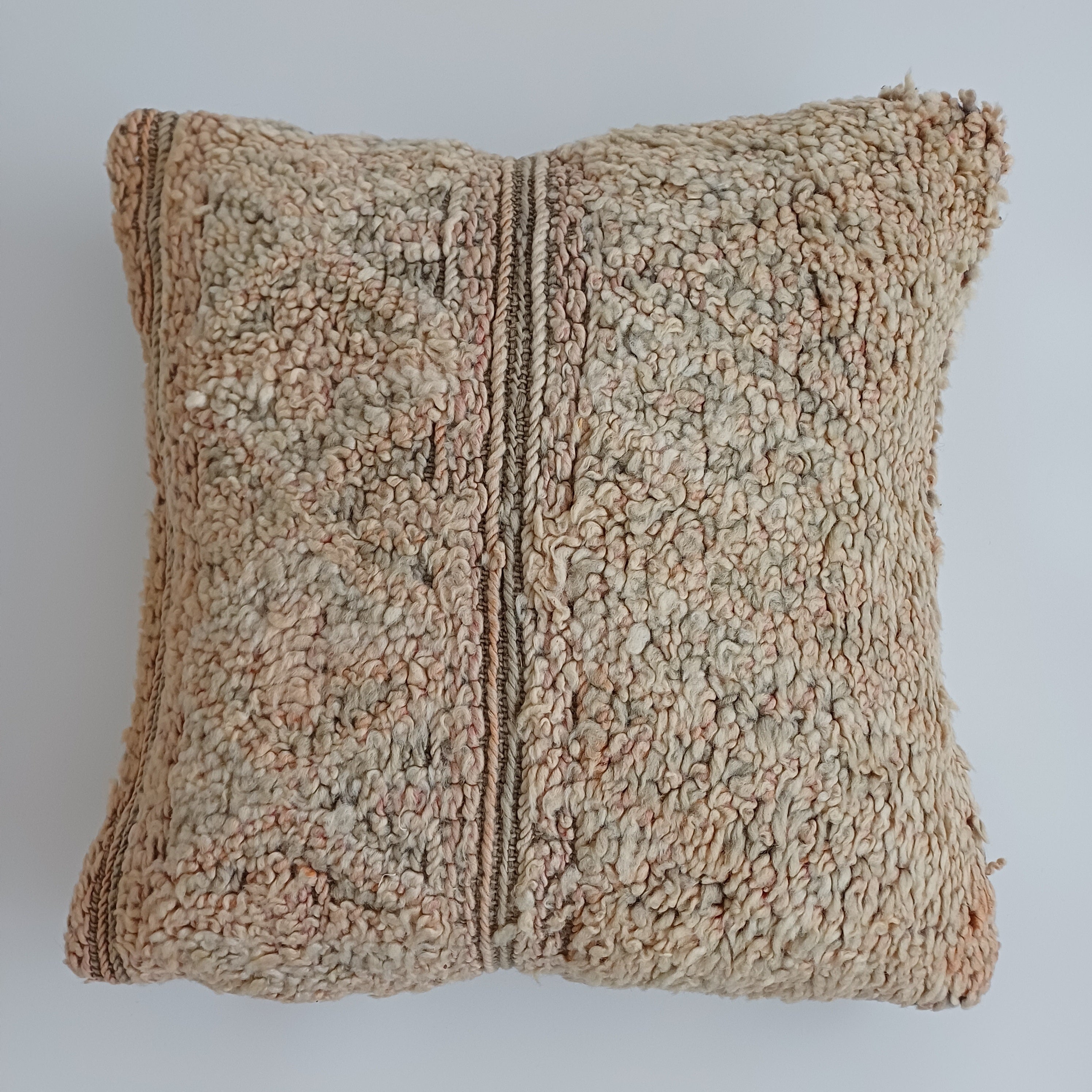 Moroccan Tribal Vintage Wool Multicoloured Cushion Cover 20''x20'' / 53x50 CM