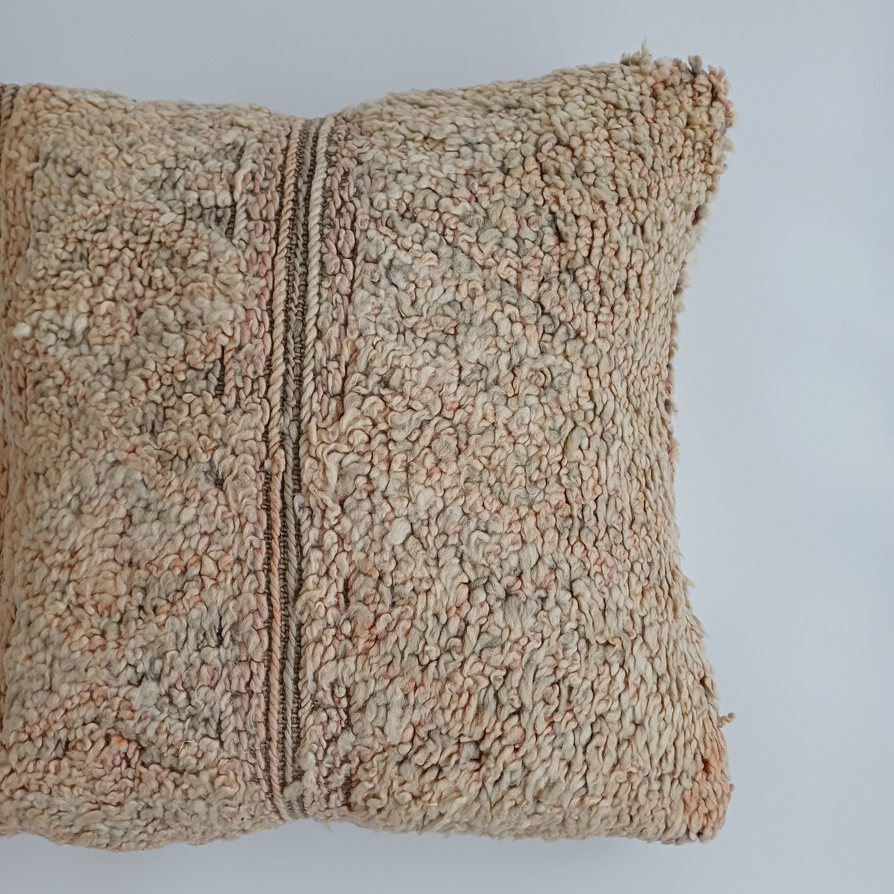 Moroccan Tribal Vintage Wool Multicoloured Cushion Cover 20''x20'' / 53x50 CM