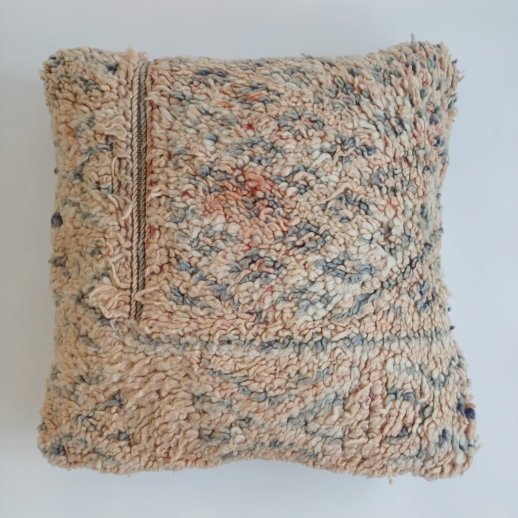Moroccan Tribal Vintage Wool Multicoloured Cushion Cover 20''x20'' / 50x50 CM