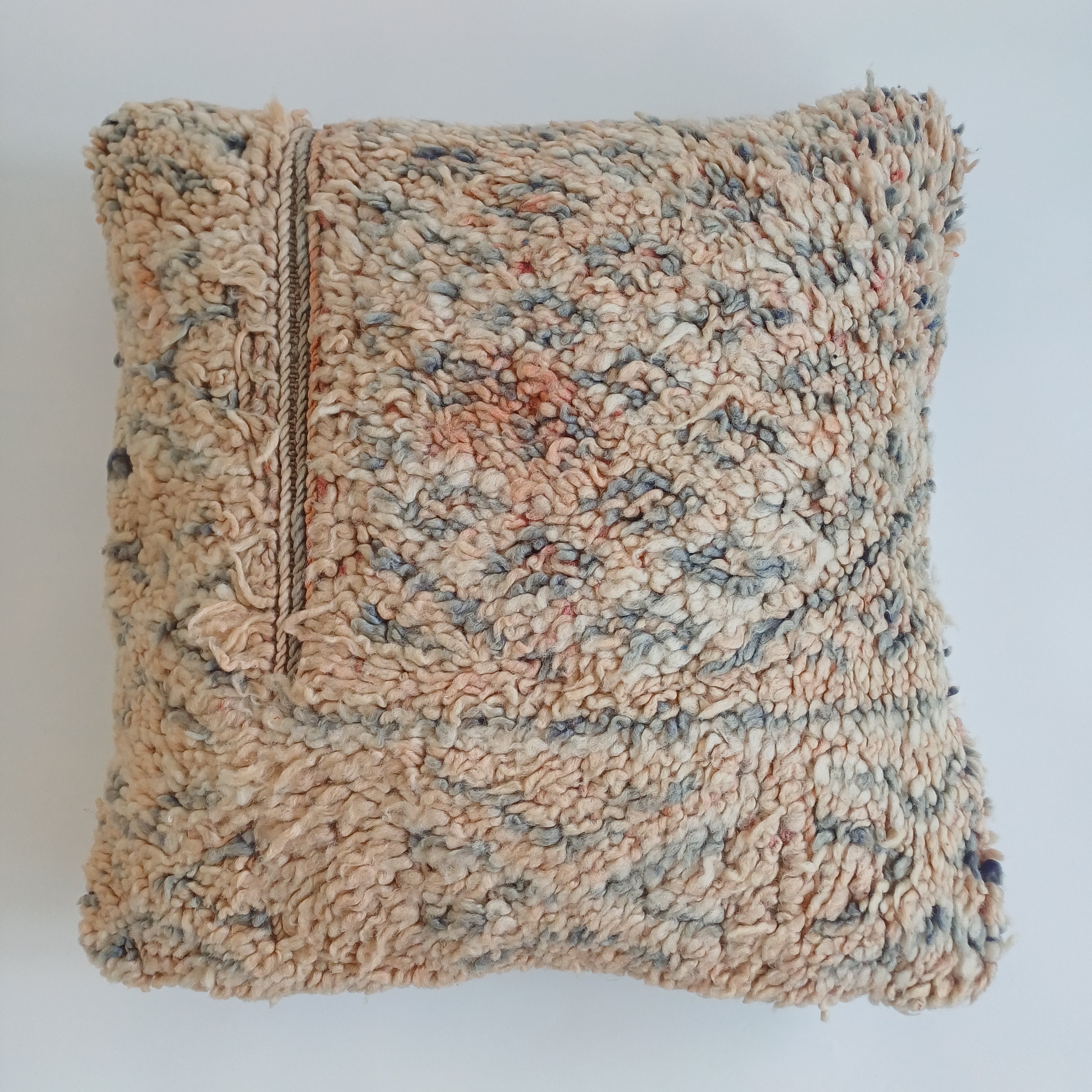 Moroccan Tribal Vintage Wool Multicoloured Cushion Cover 20''x20'' / 50x50 CM