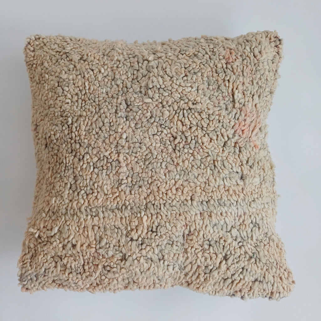 Moroccan Tribal Vintage Wool Cushion Cover 20''x20'' / 53x50 CM