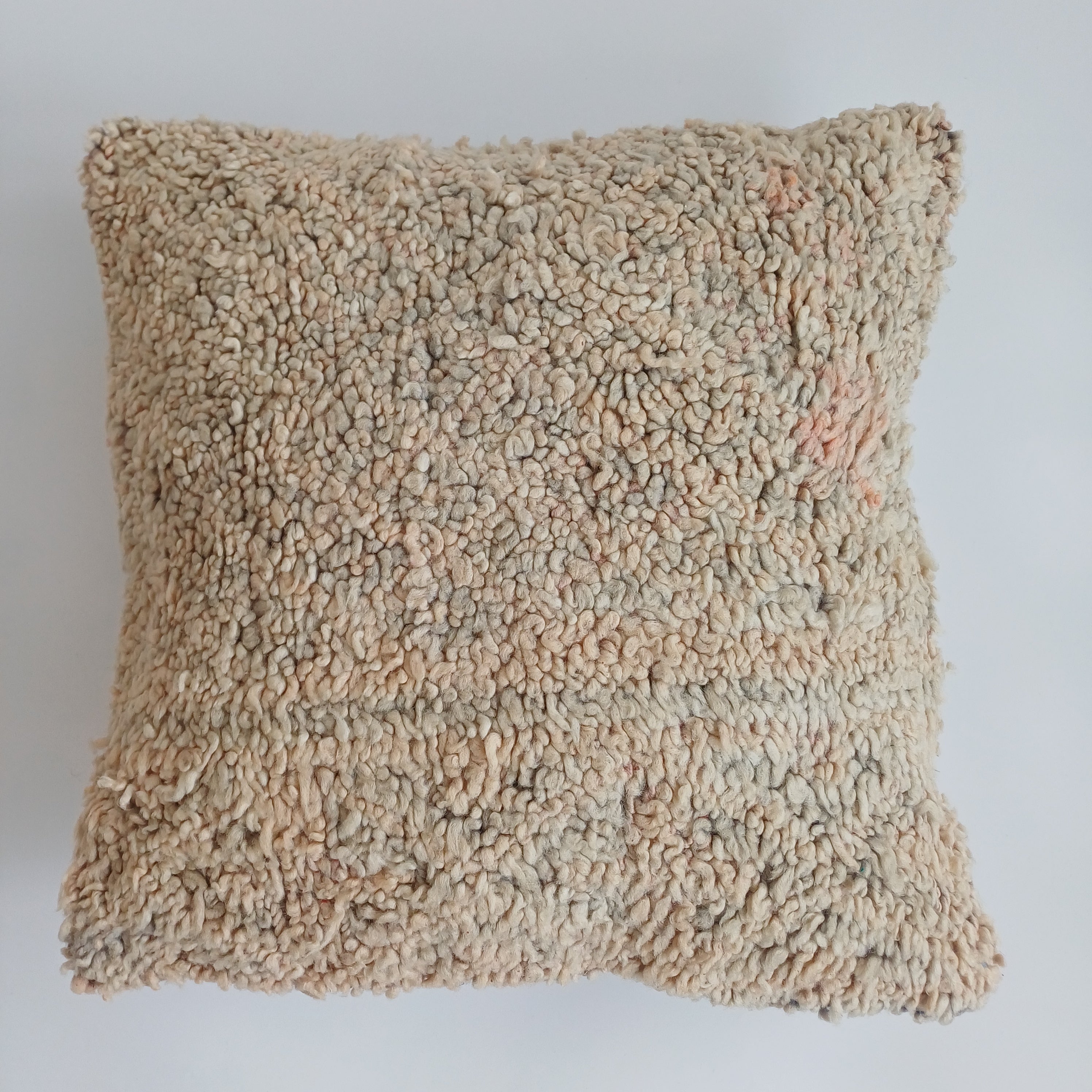 Moroccan Tribal Vintage Wool Cushion Cover 20''x20'' / 53x50 CM