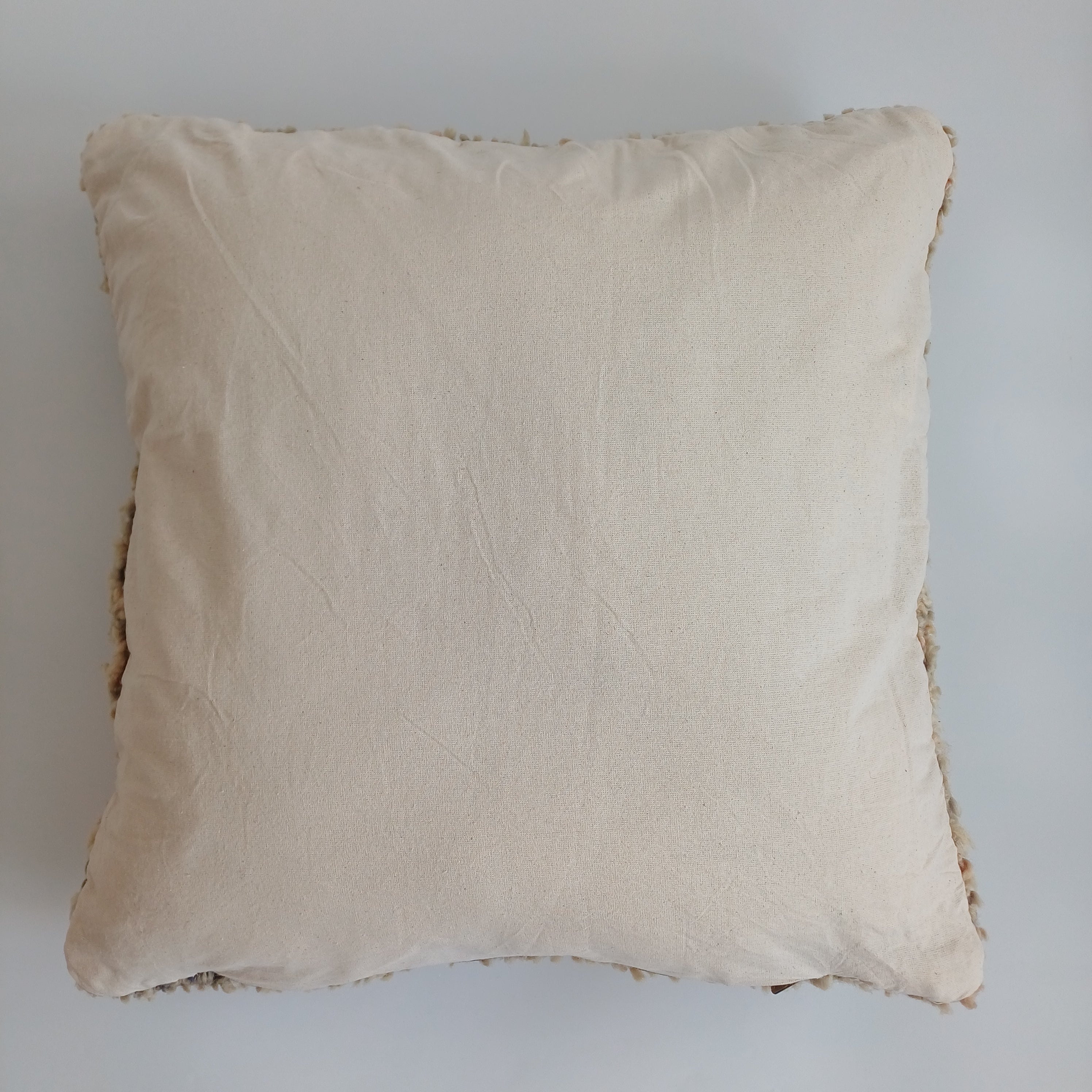 Moroccan Tribal Vintage Wool Cushion Cover 20''x20'' / 53x50 CM