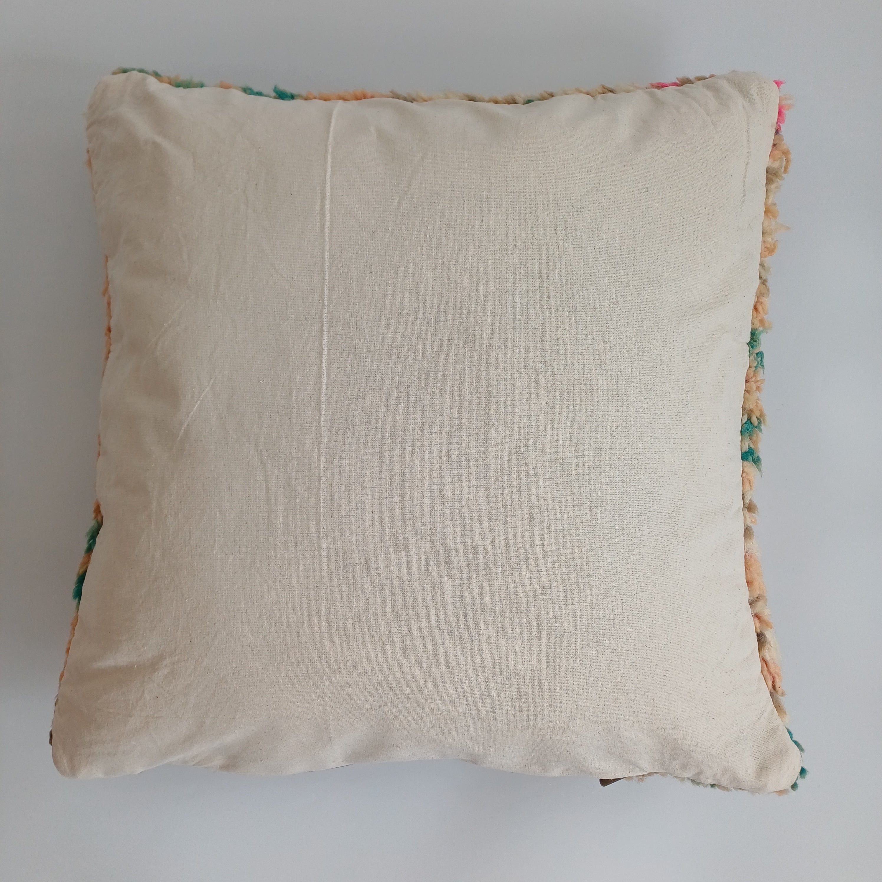 Moroccan Tribal Vintage Wool Multicoloured Cushion Cover 20''x20'' / 50x50 CM