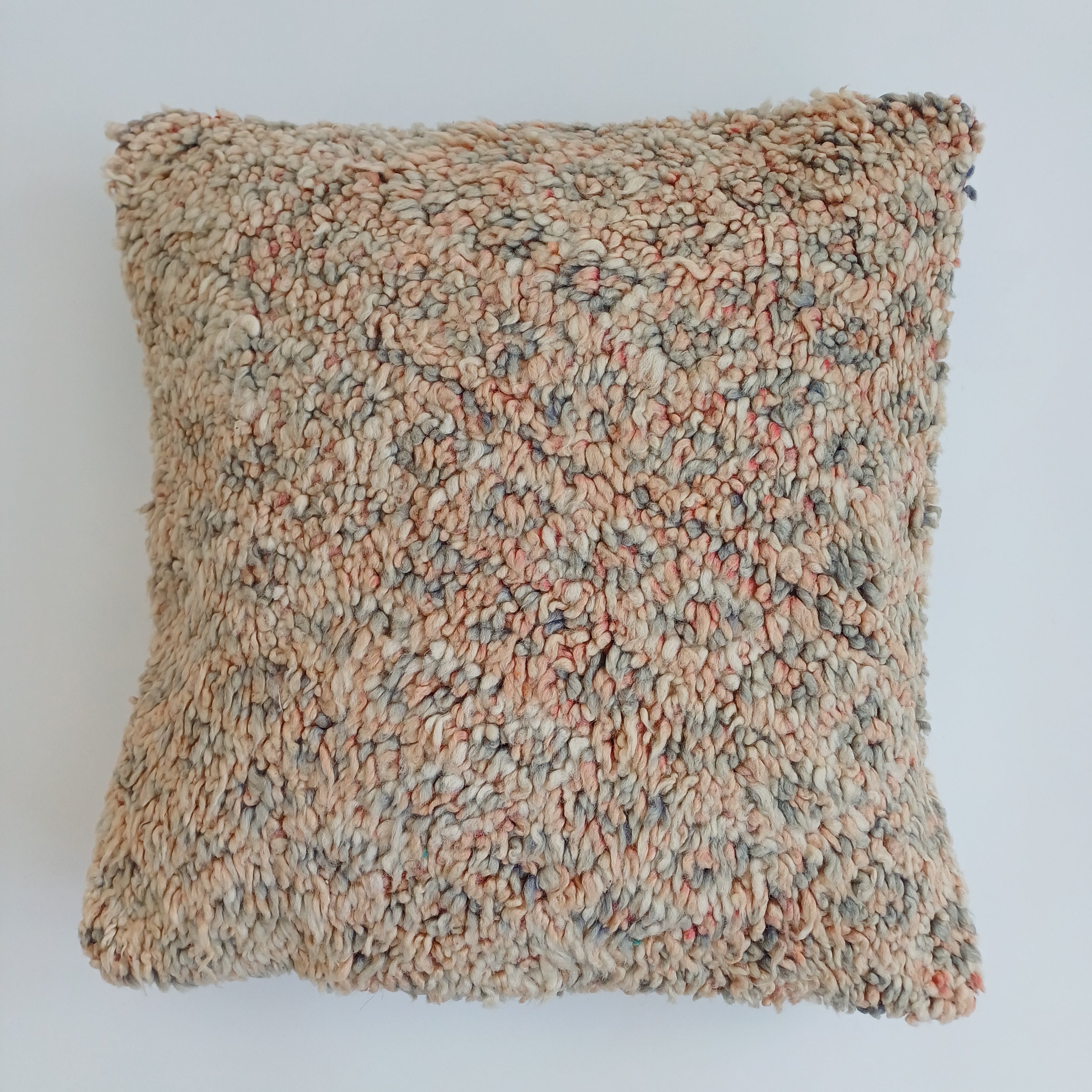 Moroccan Tribal Vintage Wool Cushion Cover 20''x20'' / 53x50 CM