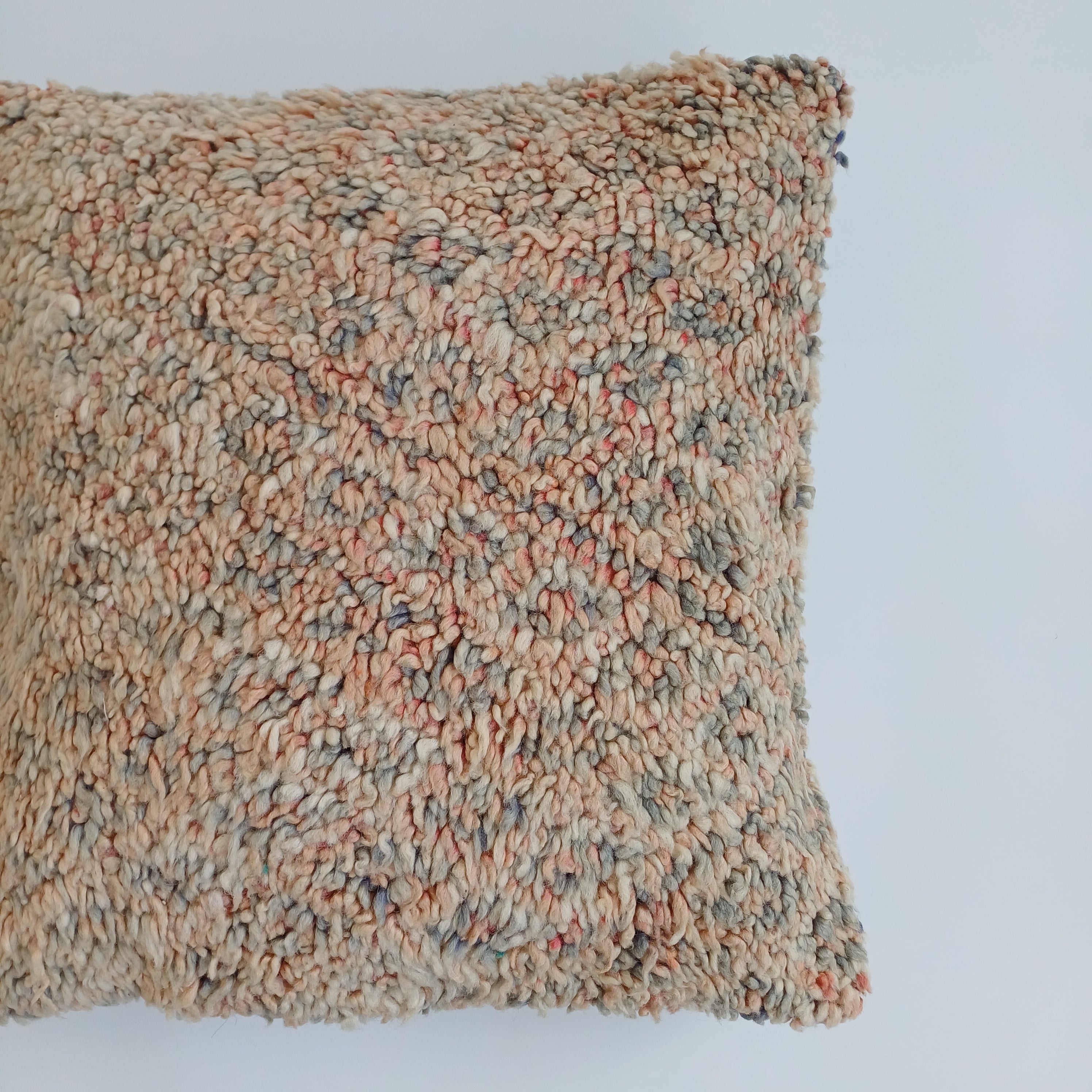 Moroccan Tribal Vintage Wool Cushion Cover 20''x20'' / 53x50 CM
