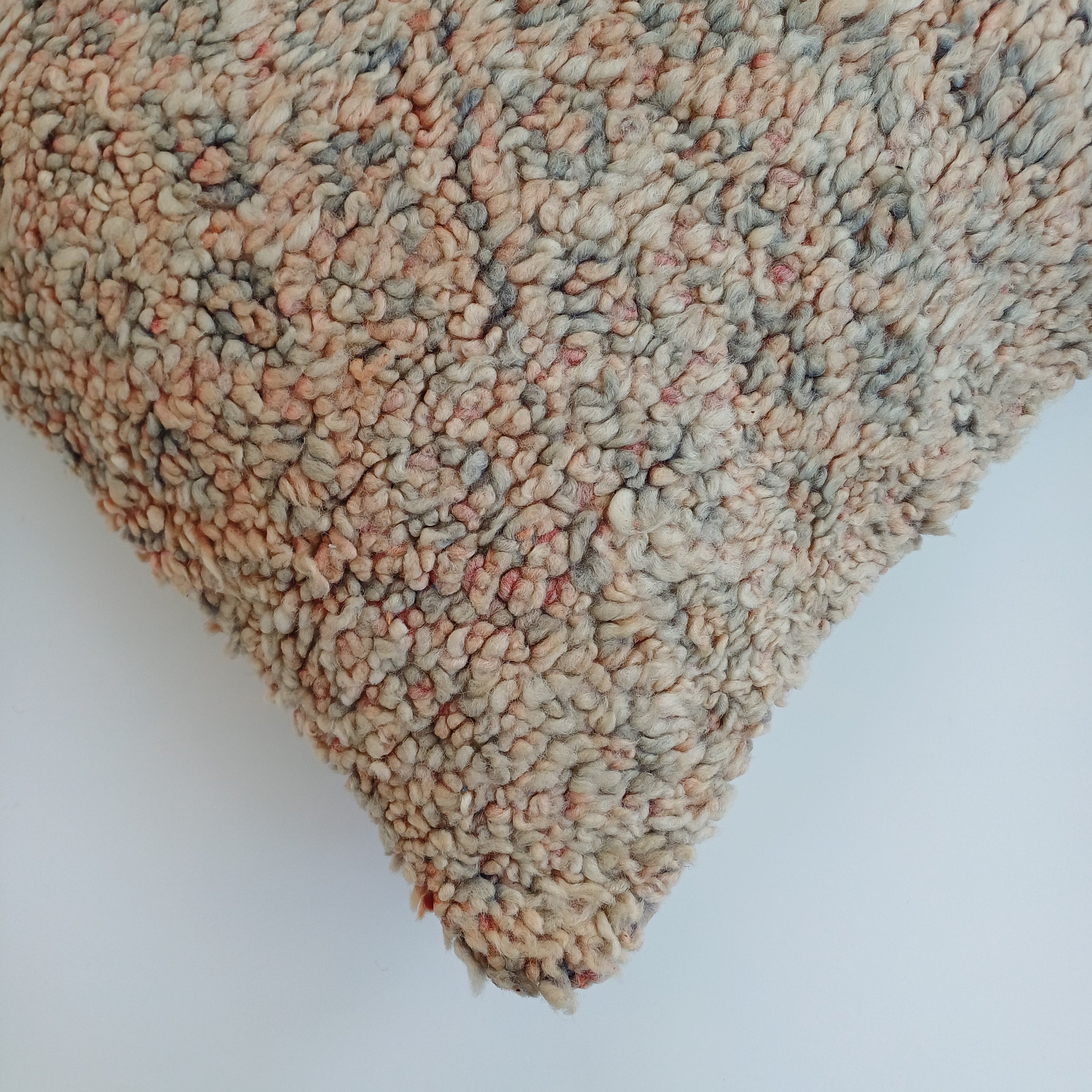 Moroccan Tribal Vintage Wool Cushion Cover 20''x20'' / 53x50 CM