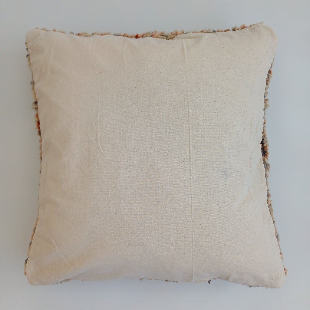 Moroccan Tribal Vintage Wool Cushion Cover 20''x20'' / 53x50 CM