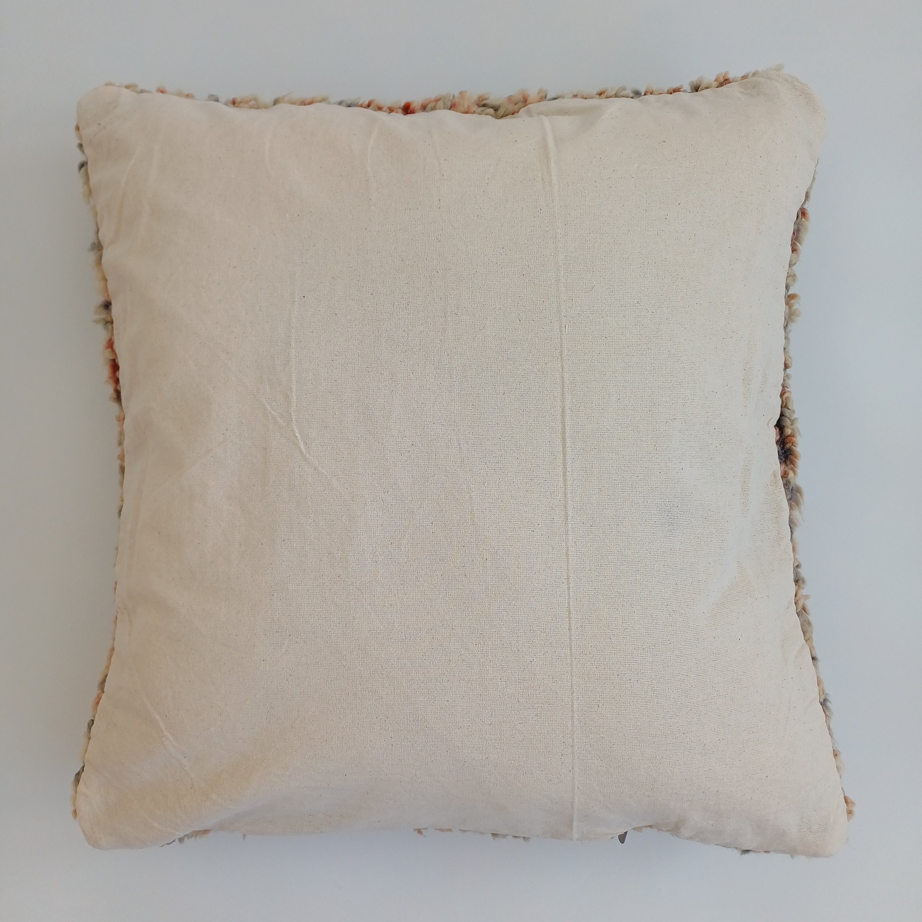 Moroccan Tribal Vintage Wool Cushion Cover 20''x20'' / 53x50 CM