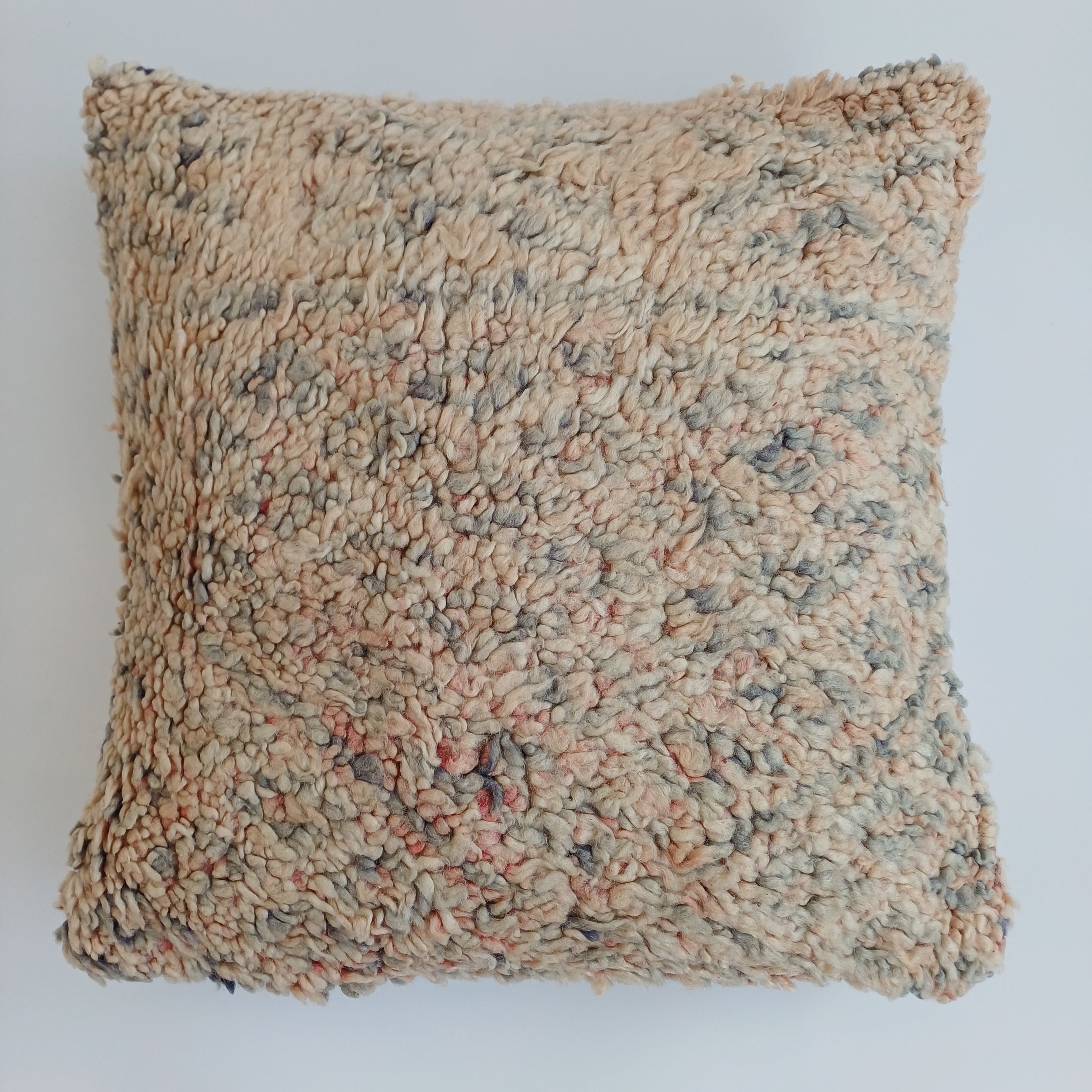 Moroccan Tribal Vintage Wool Cushion Cover 20''x20'' / 53x50 CM