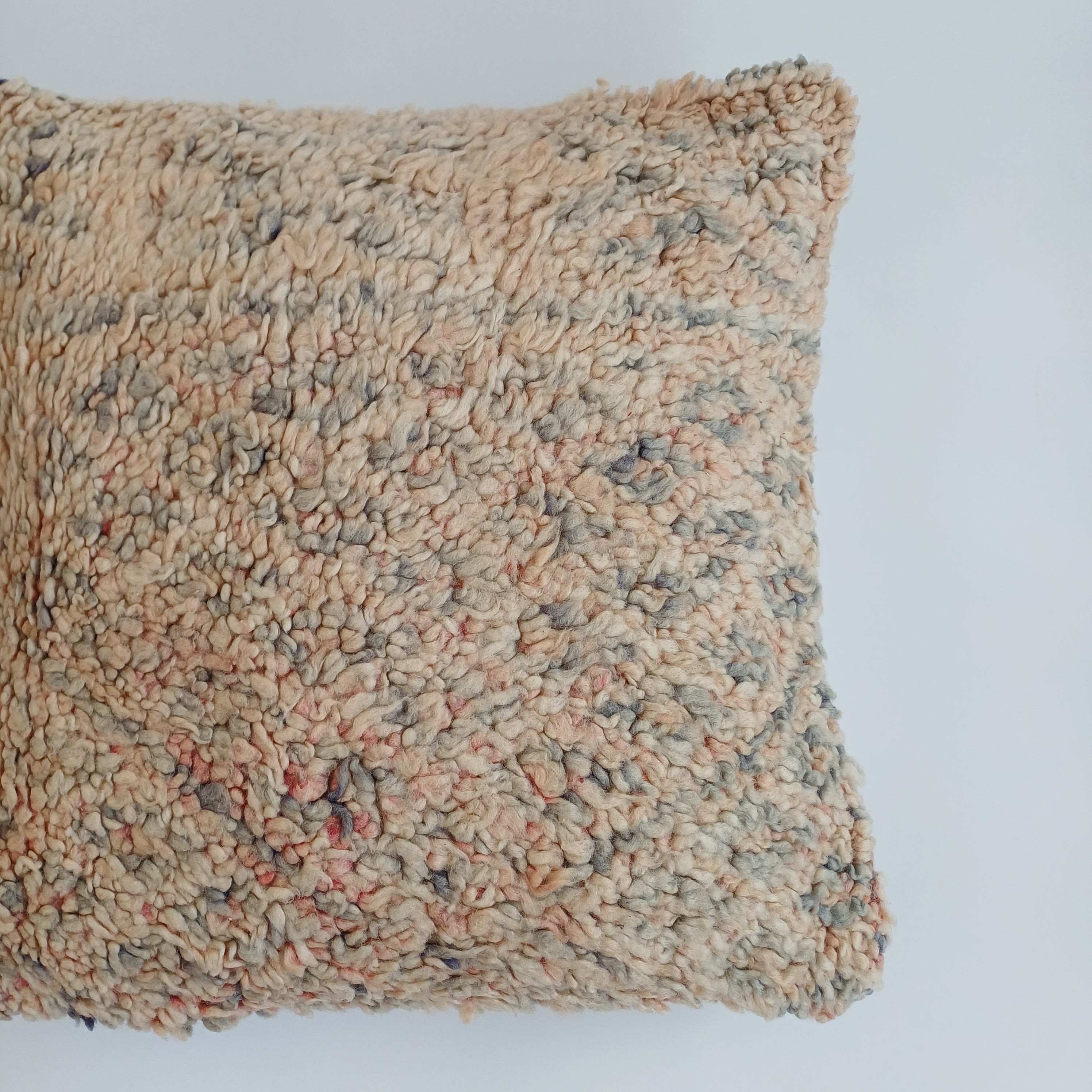 Moroccan Tribal Vintage Wool Cushion Cover 20''x20'' / 53x50 CM