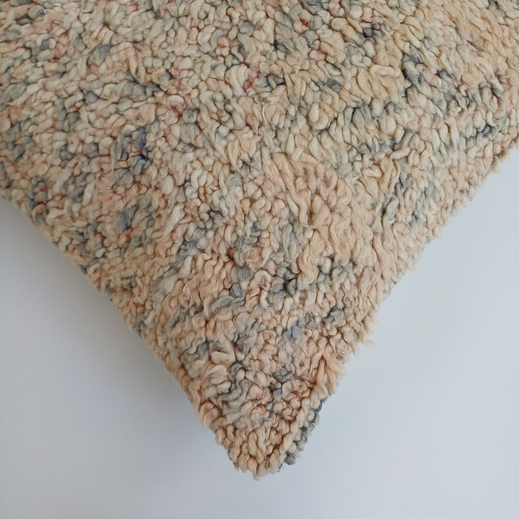 Moroccan Tribal Vintage Wool Cushion Cover 20''x20'' / 53x50 CM